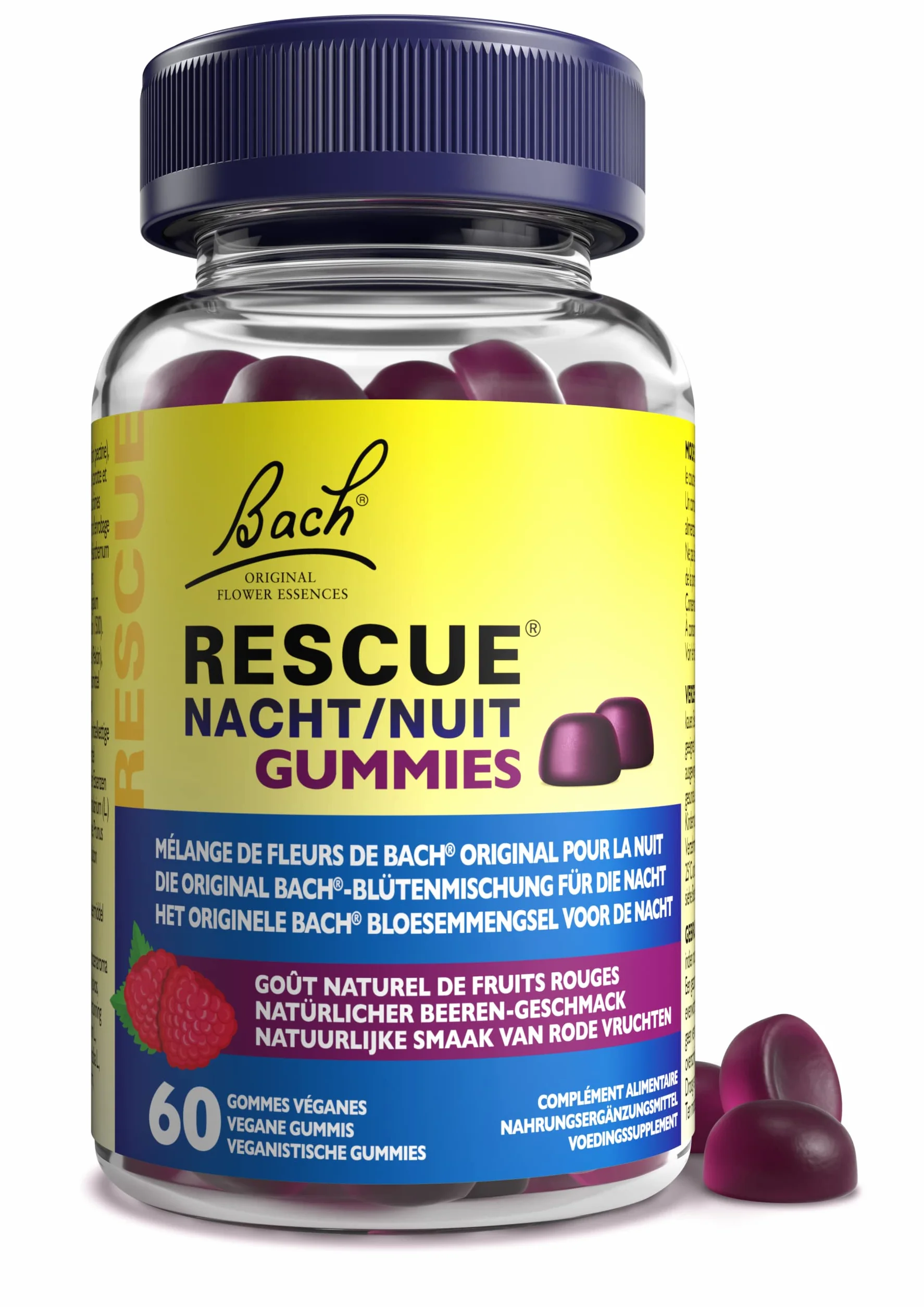 RESCUE NUIT Gummies Fruits rouges 100g