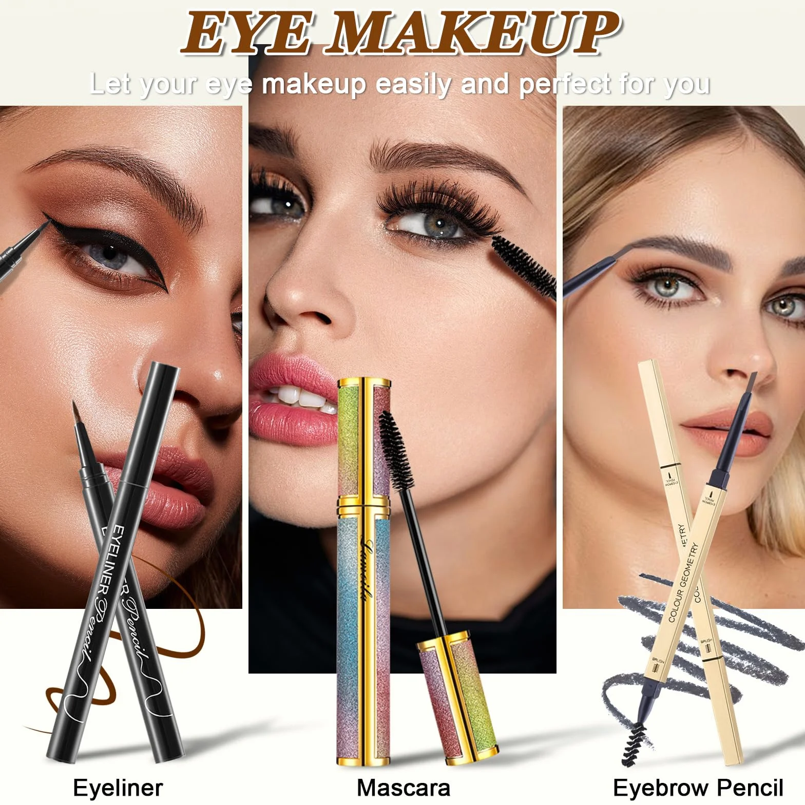 Coffret Maquillage Femme, Kit Maquillage Professionnel Complet, Coffret Cadeau Maquillage Ado Fille avec Palette de Fards à Paupières Fond de Teint Gloss à Lèvres Anti-Cernes Eyeliner Mascara