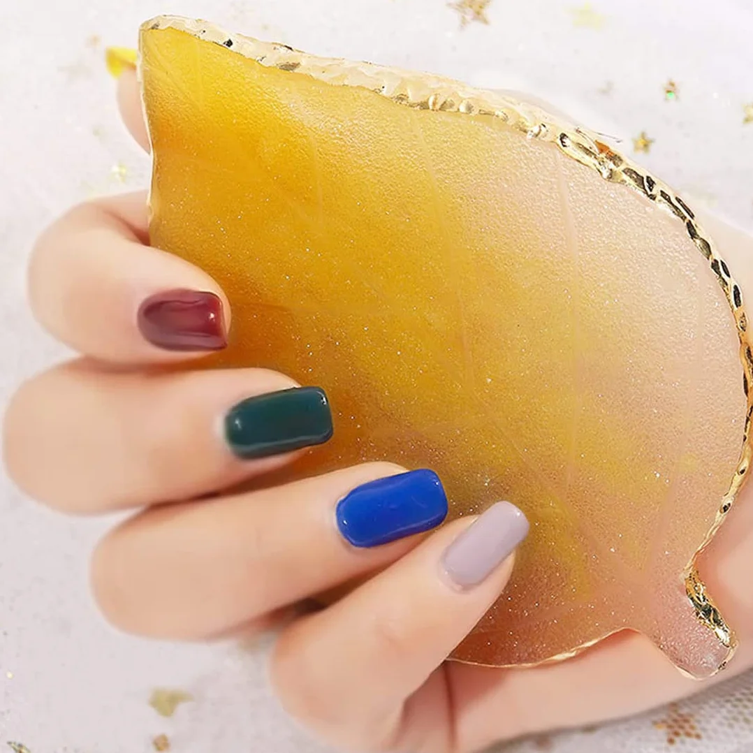 BODYA Résine Nail Art Palette Mélange Couleur Gel Vernis DIY Manucure Outil