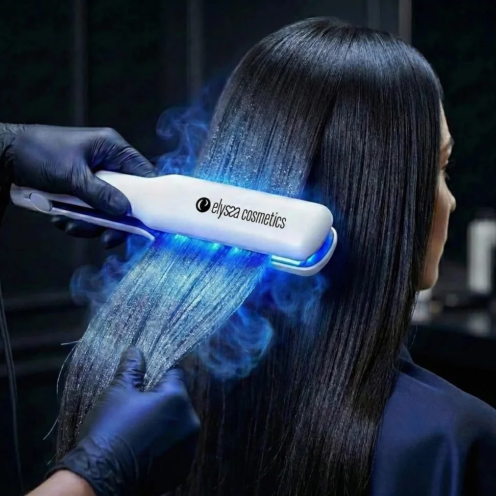 Elyssa Cosmétique Machine Cryothérapie Capillaire Professionnelle -16°C Mobile CRYO Cheveux Soin Cryopléx Réparation Fibre Capillaire
