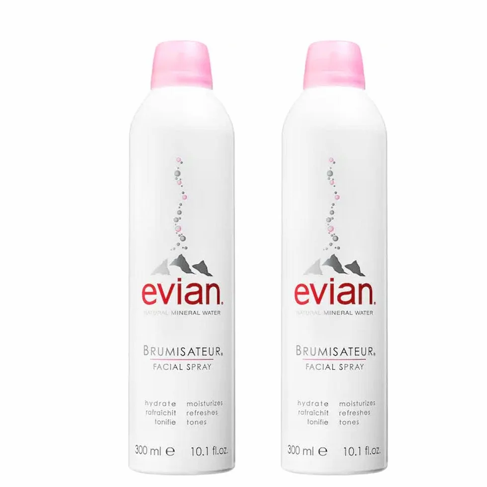 Evian Brumisateur Spray facial 2x300ml
