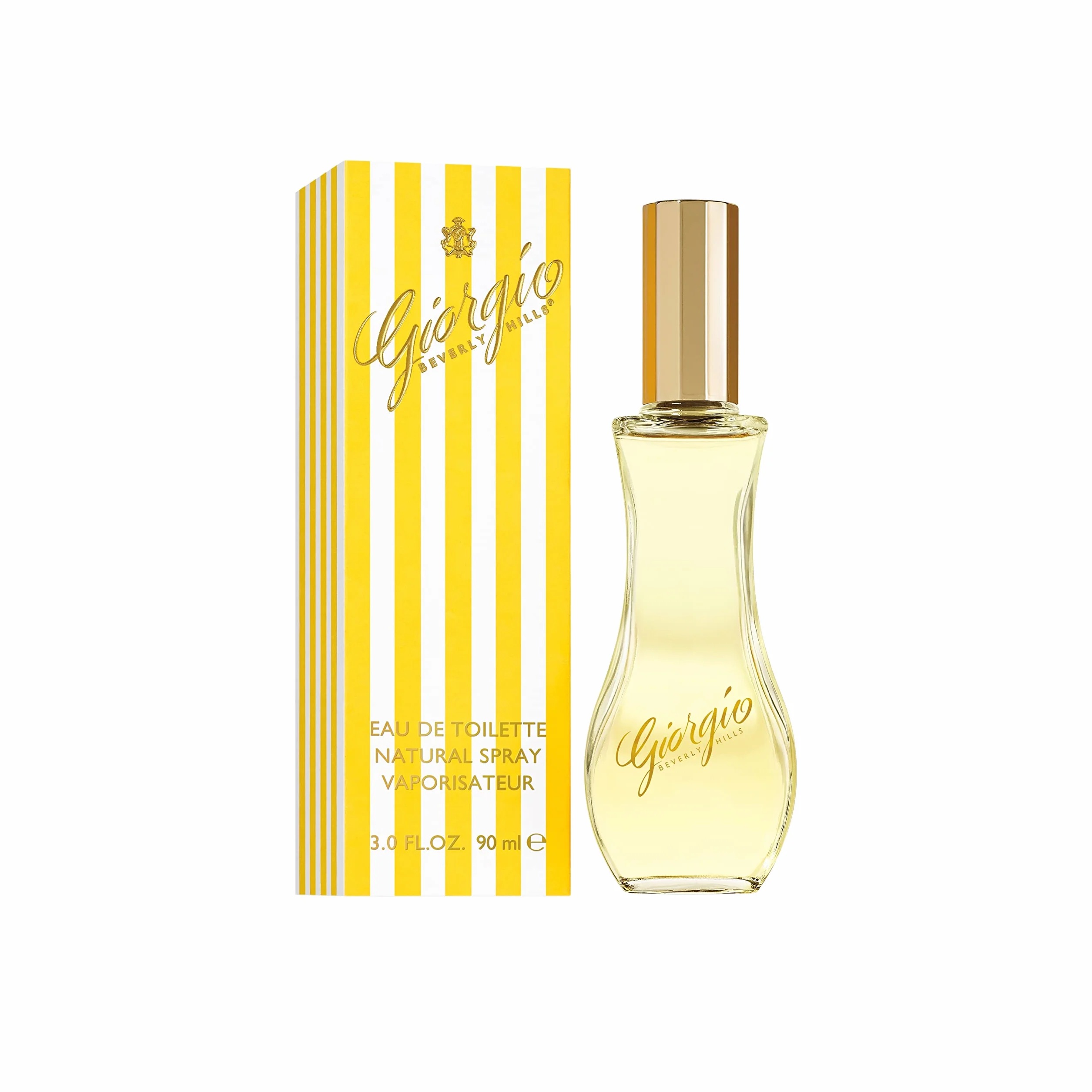 Giorgio Beverly Hills, Coffret Parfum Duo, Eau de Toilette pour Femme (90 ml) et Lotion Parfumée pour le Corps (50 ml), Senteur Florale, Poudrée et Intense, Parfum de Luxe