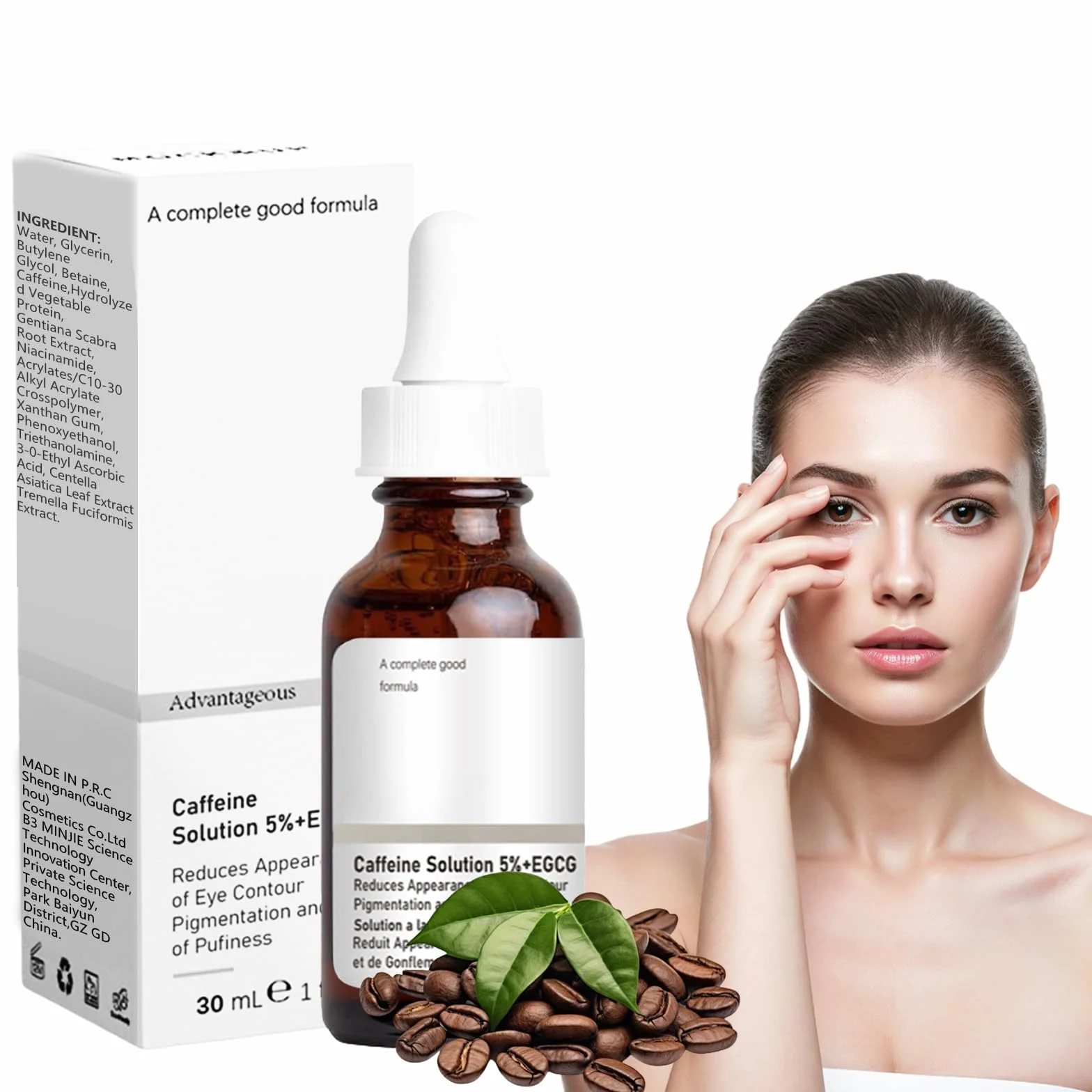 Flintronic Sérum Anti-Cernes Caféine 5% + EGCG 30 ml