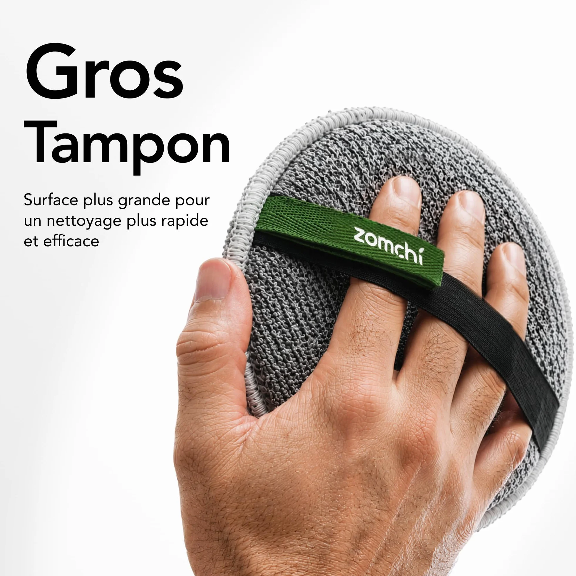 Éponge Exfoliante Corps Double Texture Lot de 2 ZOMCHI