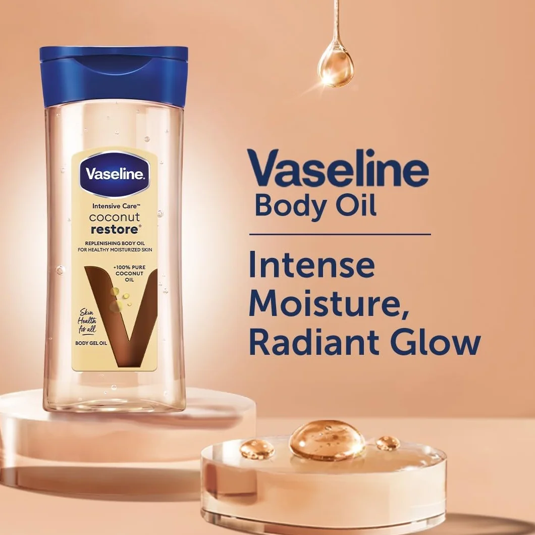 Huile corporelle Vaseline Intensive Care Coconut Restore 200ml