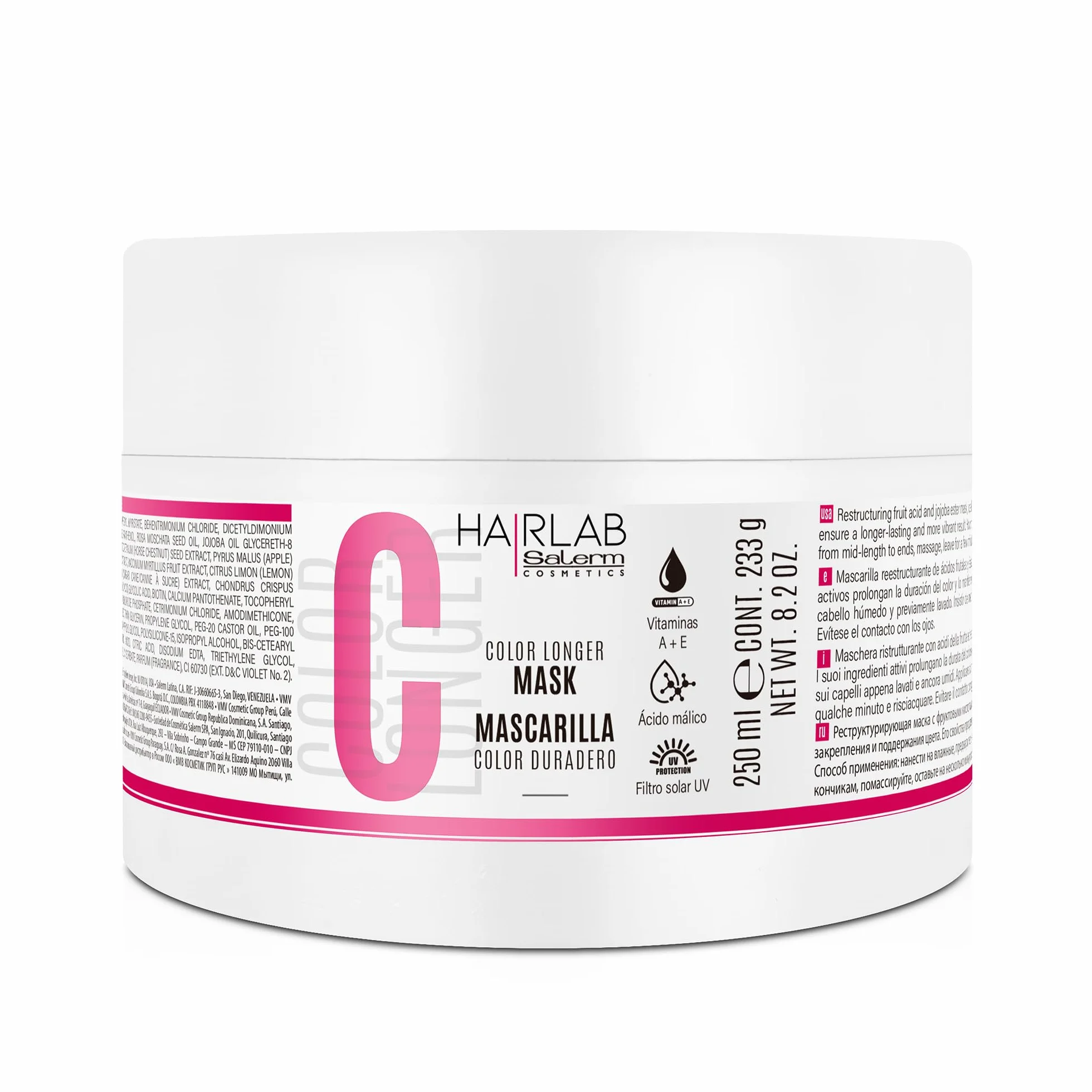 Salerm Masque colorant longue durée 250 ml