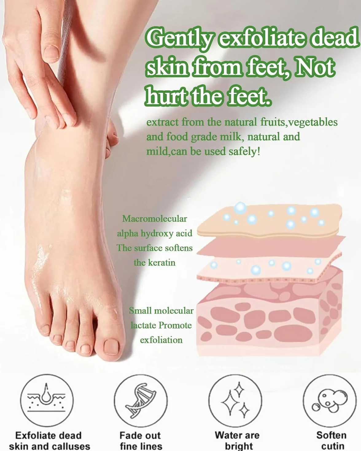 Masque nourrissant régénérant anti-âge mains et pieds secs Avocat
