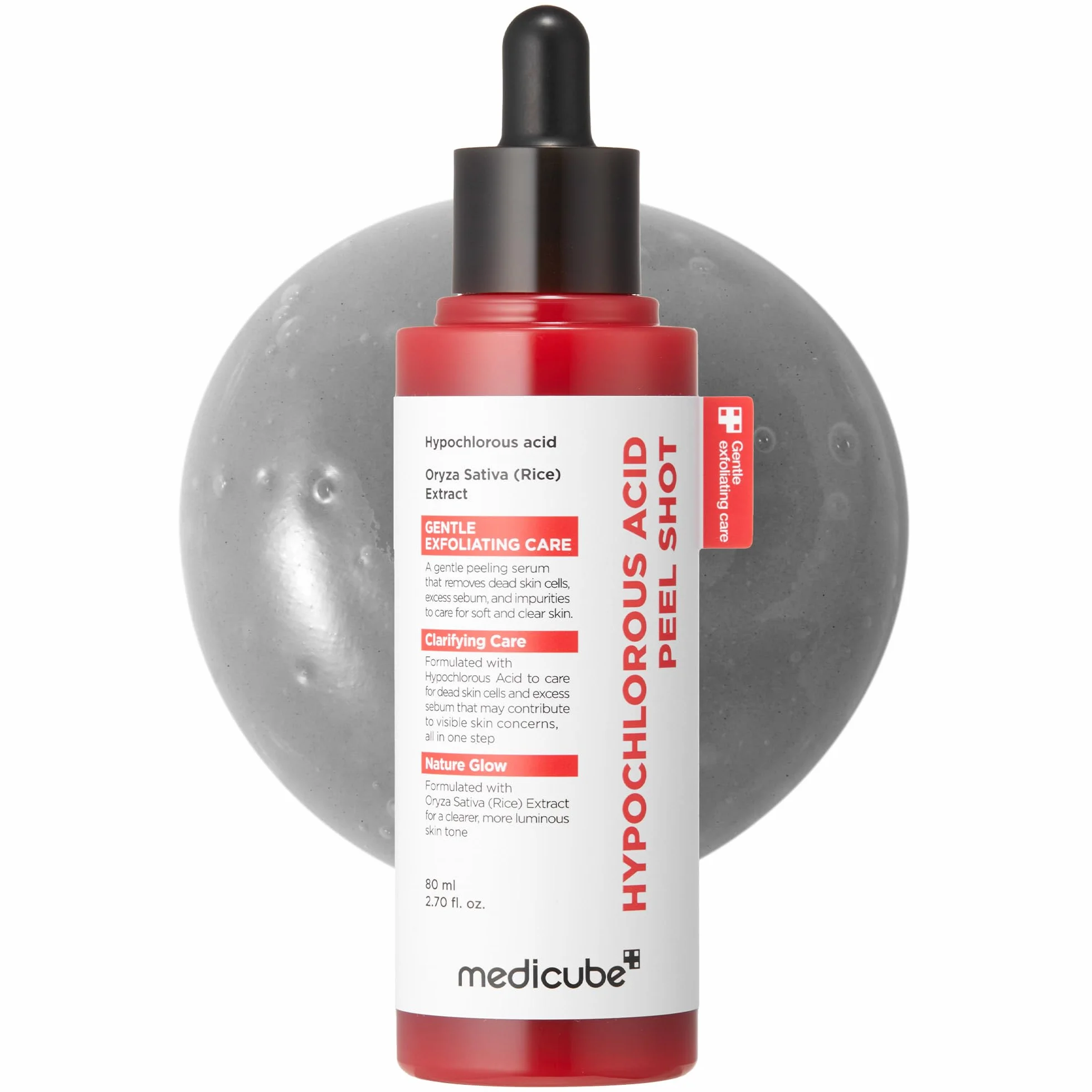 Medicube Peel Shot Hypochlorous Acid Gentle Exfoliating Serum 2.7 fl.oz