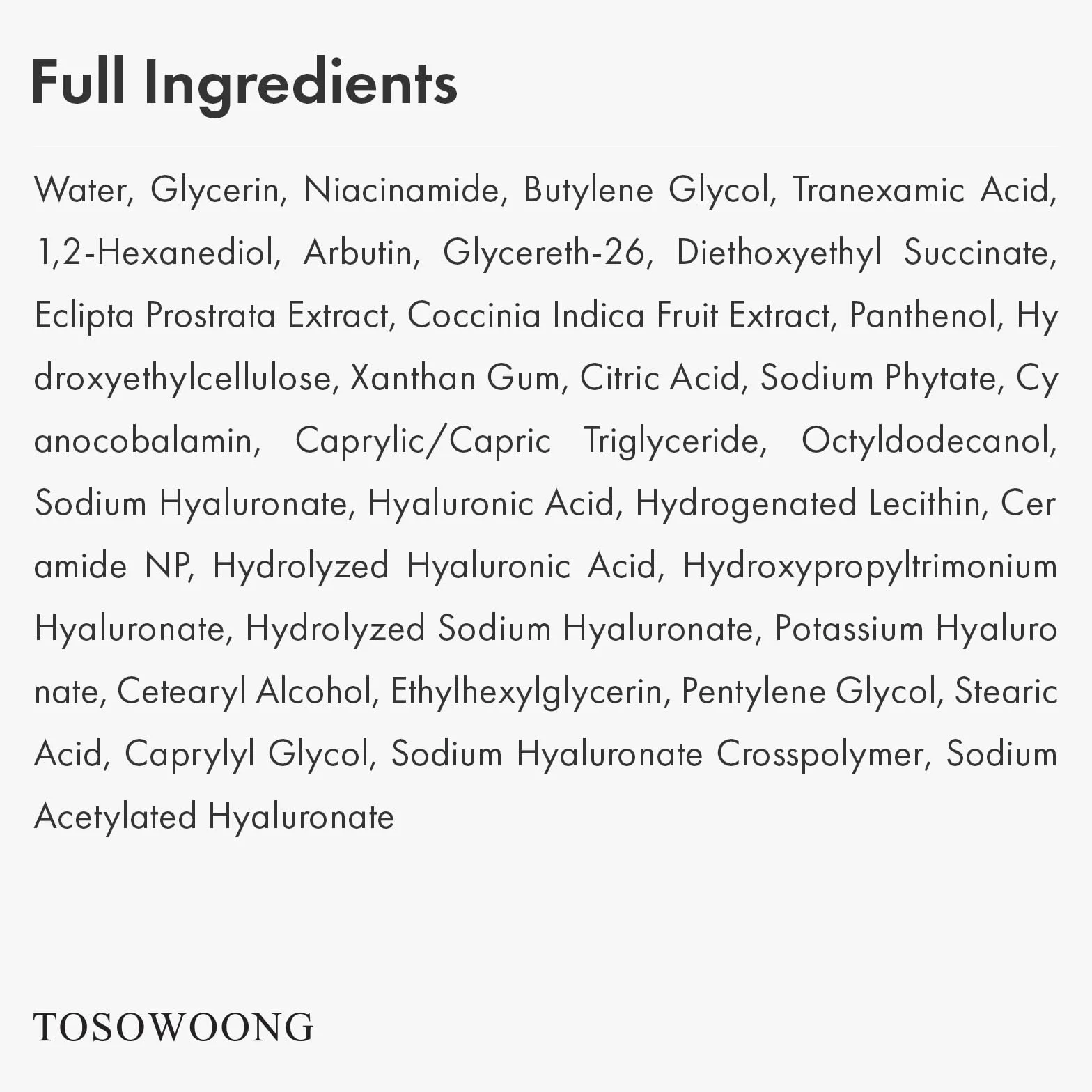 Sérum à 10% de Niacinamide + 4% d'acide tranexamique, 2% d'arbutin, acide hyaluronique, Sérum facial TXA, Soin de peau coréen, 33ml