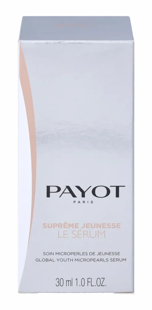 PAYOT Paris Supreme Jeunesse Le sérum sérum Facial 30 ml pour tous types de peau, avec format pratique, peau douce et soignée