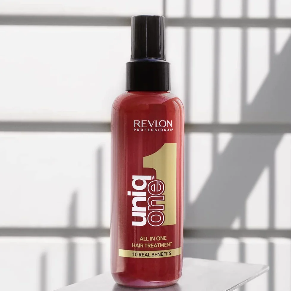 Revlon Professional UniqOne Masque en Spray Sans Rinçage 150 ml Soin Cheveux Nourrissant Réparateur Vegan