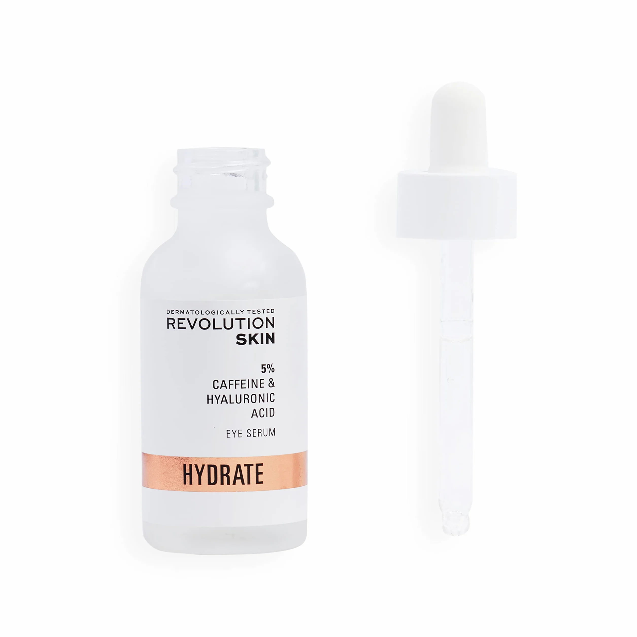 Revolution Skincare London Sérum sous les yeux 5% caféine et acide hyaluronique 30ml