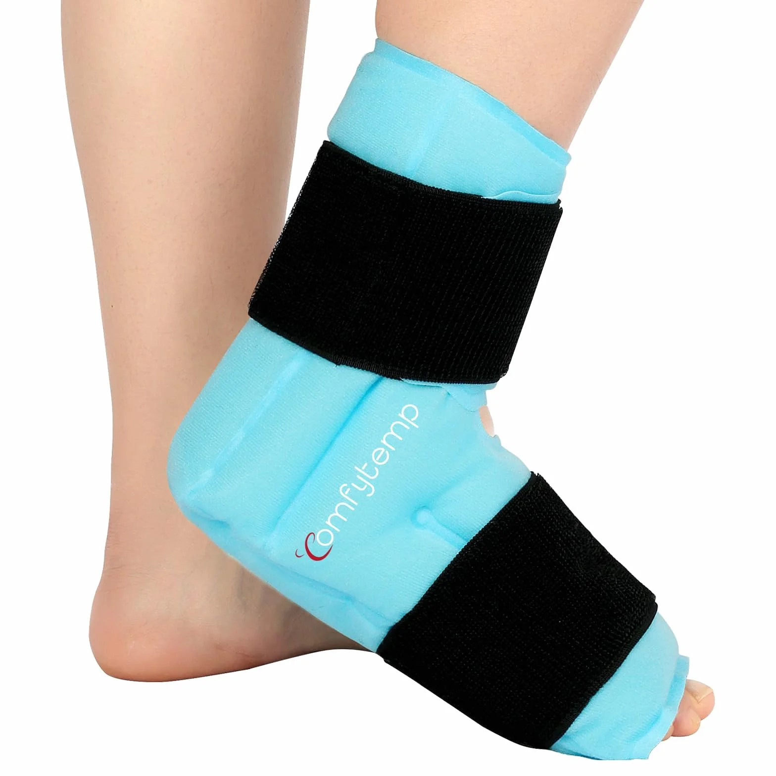 Comfytemp Poche de Glace Cheville Pied Thérapie Chaud Froid Soulager Douleur Fasciite Plantaire Entorse Gonflement Tendinite Achille 1 Unité