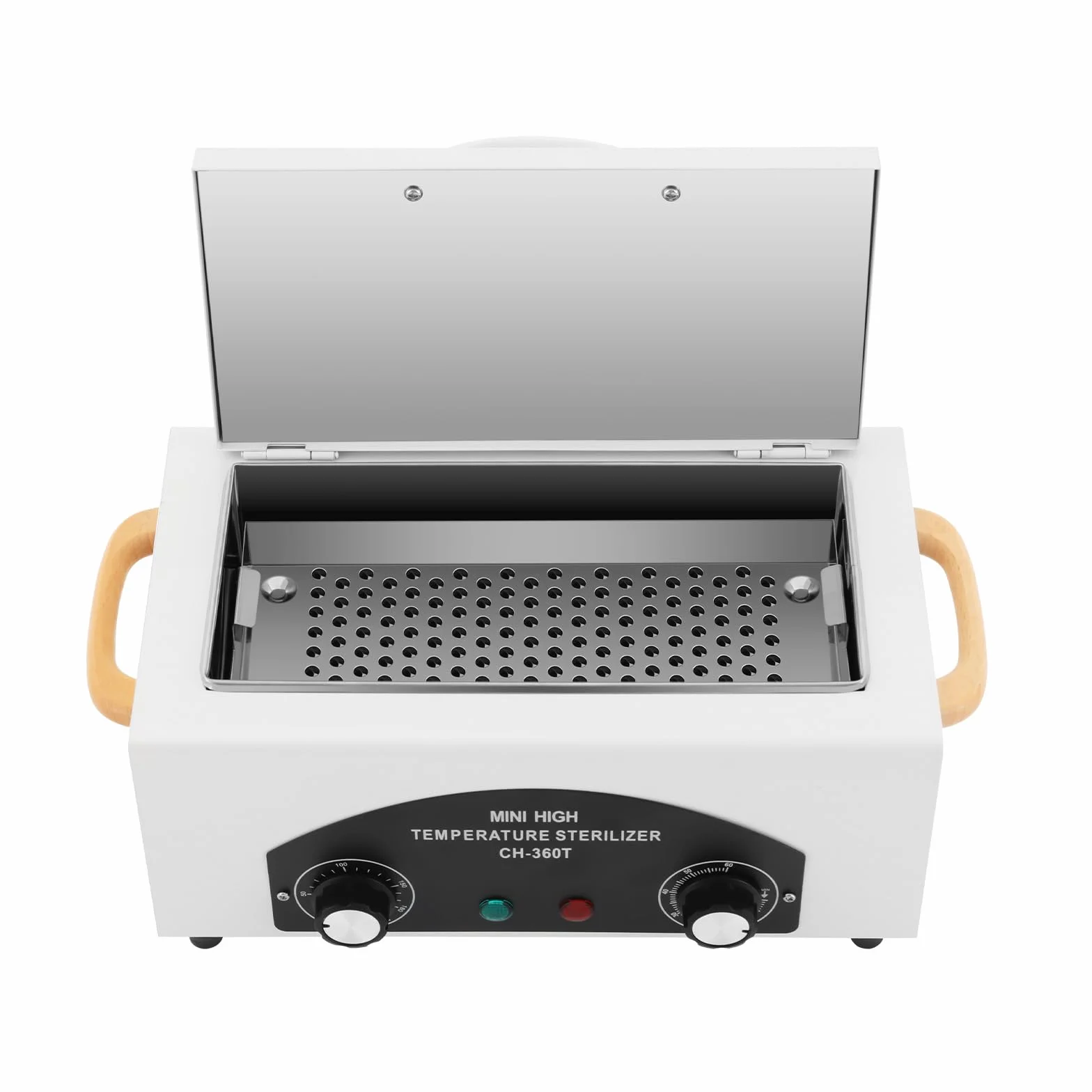 MINRS - Stérilisateur à air chaud - 300 W - 220 °C - Haute température - Chaleur sèche - Stérilisateur avec minuteur réglable - Pour outils à ongles, outils cosmétiques, soins des pieds, salon de