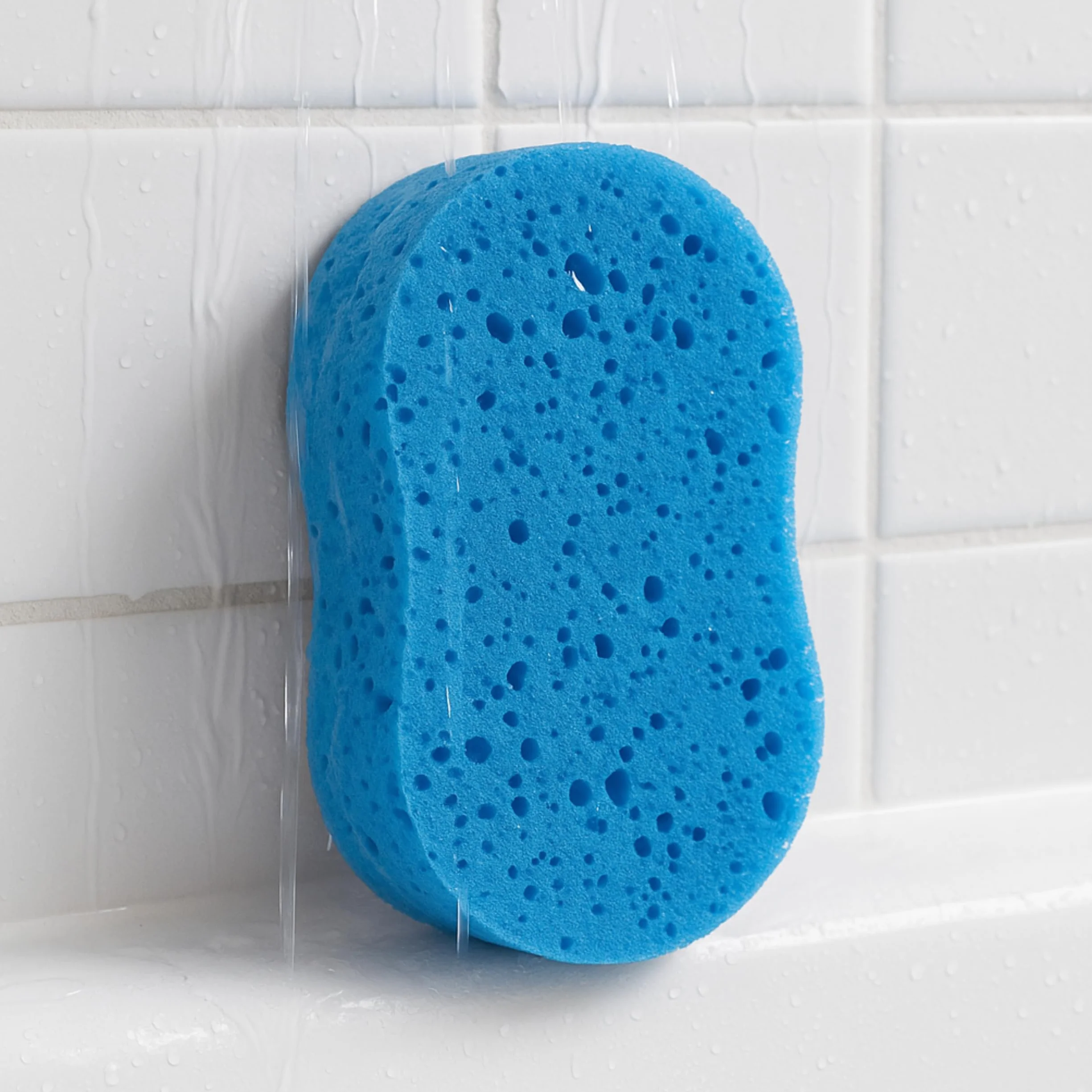 PARENCE Éponge de Bain Naturelle Végétale Douche Corps Visage 13x11x7 cm