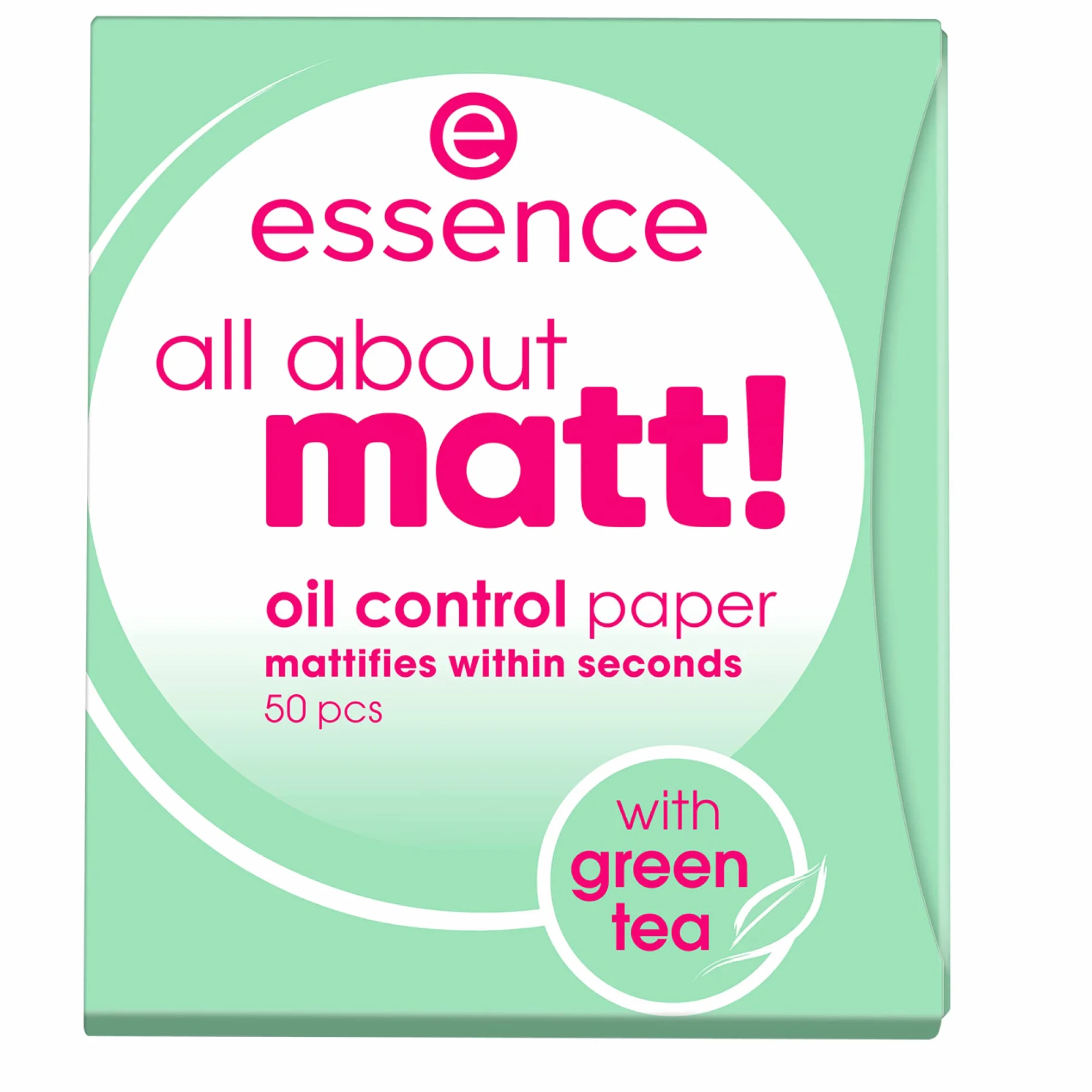 Essence all about matt! papier matifiant contrôle sébum brillance mat 50pcs