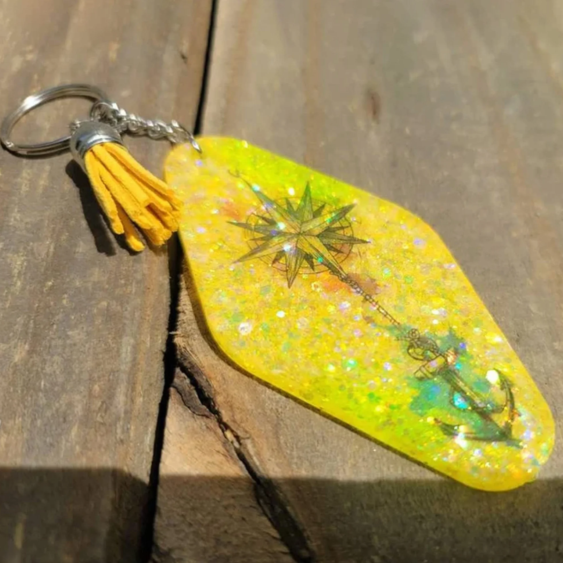 HEMOER Paillettes jaunes opales 100 g Poudre pailletée pour résine ongles artisanat fêtes