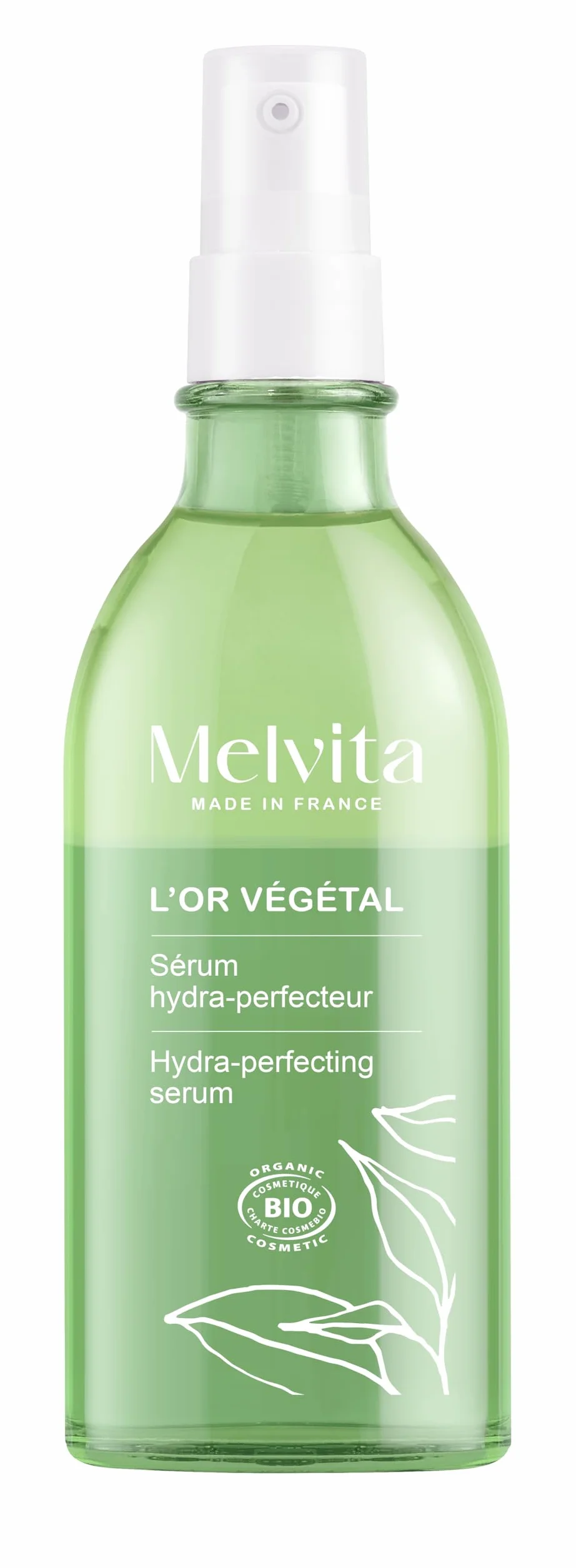 Melvita - Sérum Corps Hydra-Perfecteur - L'Or Végétal - Effet Peau Neuve - Hydratation Intense - Grain de Peau Affiné - 100 ml
