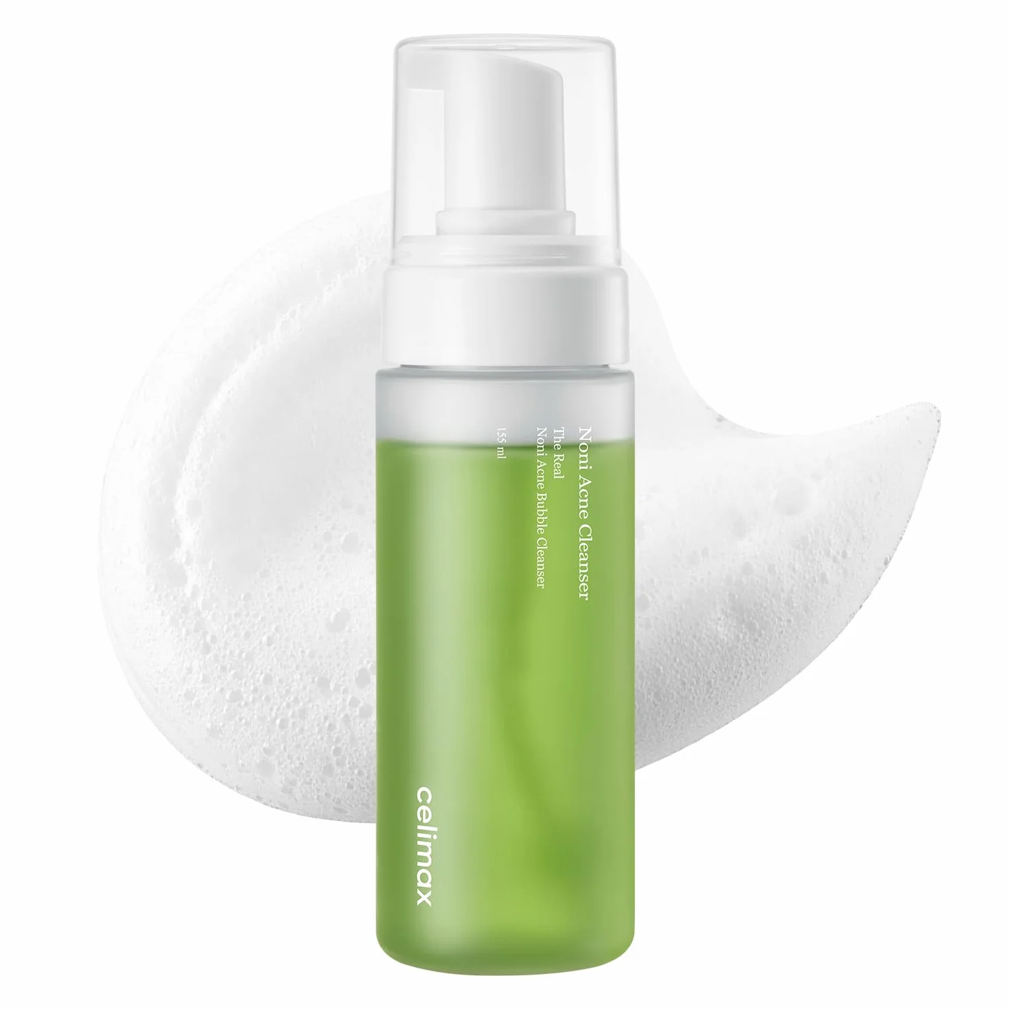 celimax Nettoyant Visage Moussant Au Noni, Formule Douce, Pour Peaux Sensibles À Grasses, Sèches Et Mixtes. Apaise, Adoucit Et Exfolie. 155 Ml