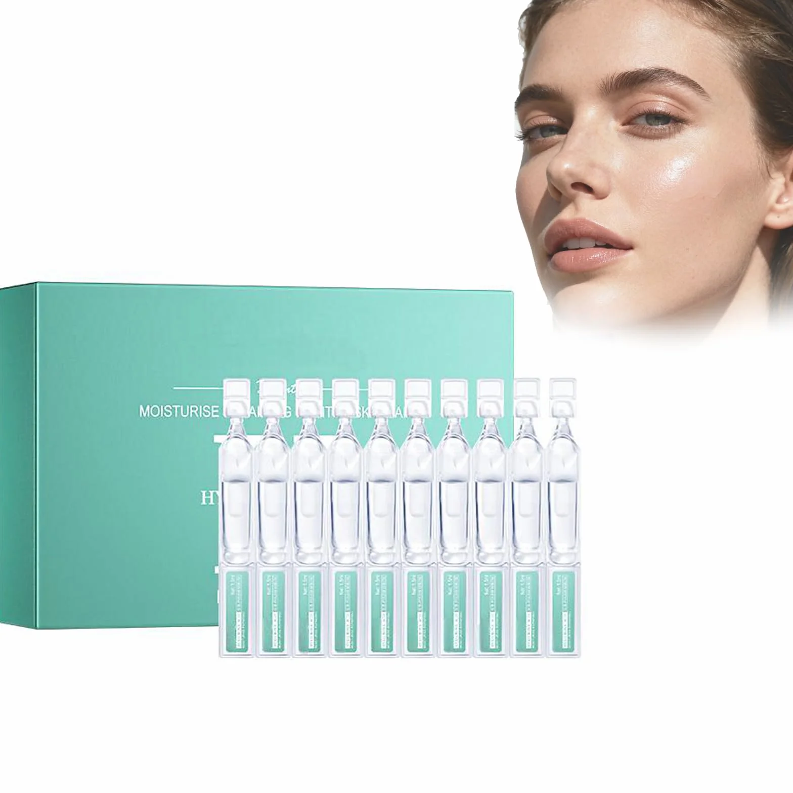 Système de Micro-infusion pour le Visage, Sérum à l'Acide Hyaluronique Ultra Hydratant