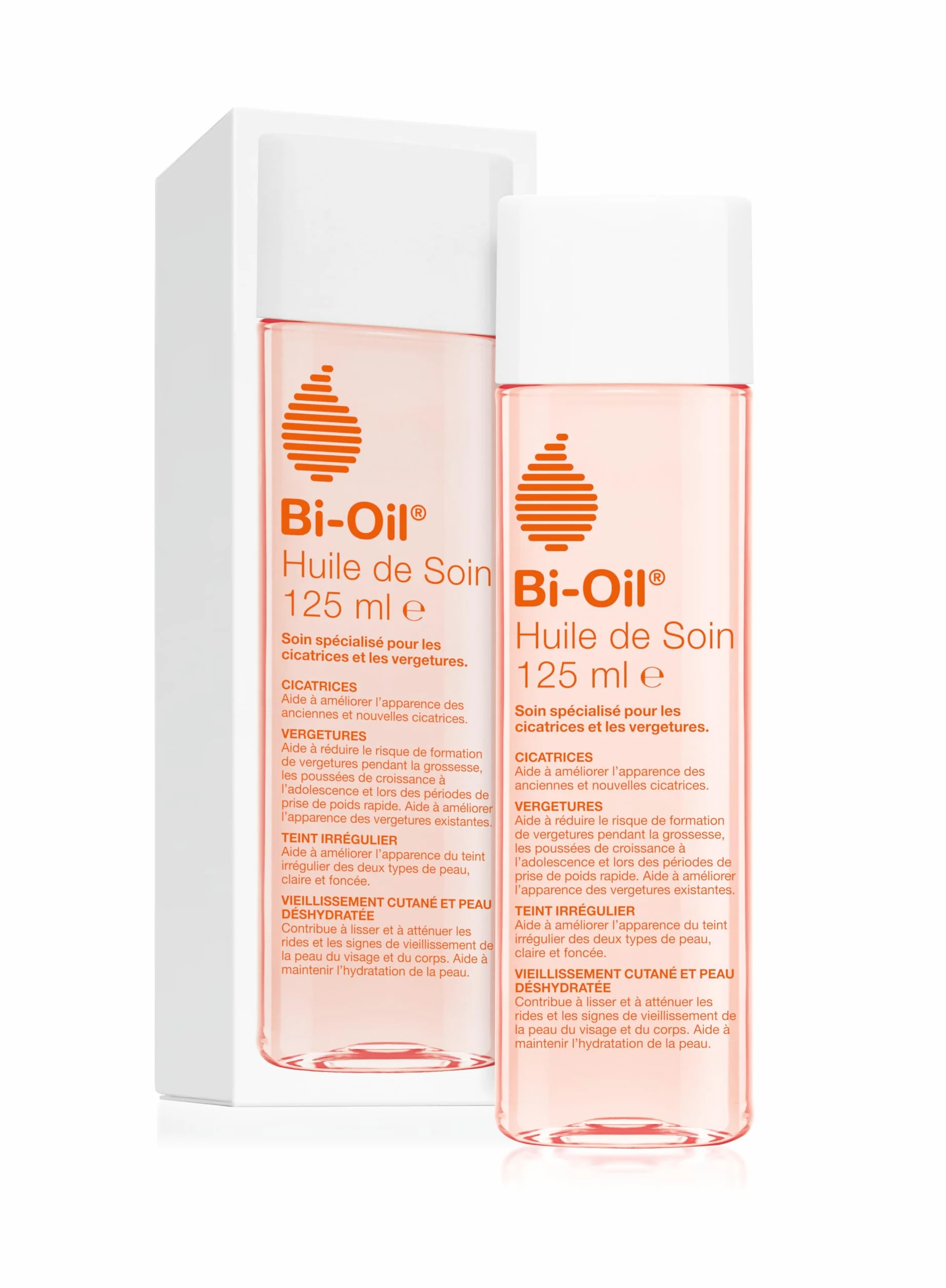 Bi-Oil Huile De Soin Pour La Peau - Vergetures, Cicatrices, Peau Sèche - 125 Ml