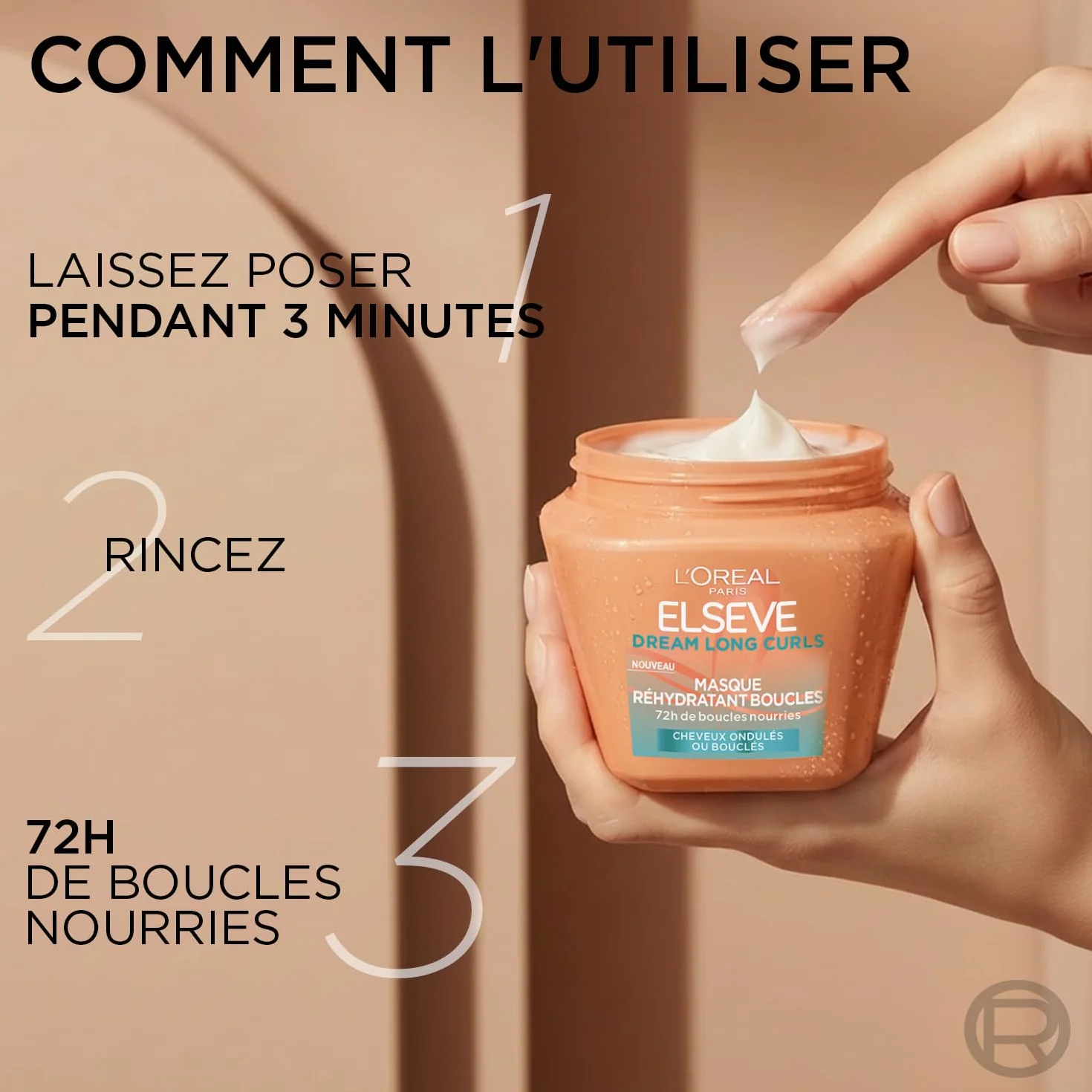 L’ORÉAL PARIS Elseve Dream Long Curls Masque Réhydratant Boucles 72H 290 ml