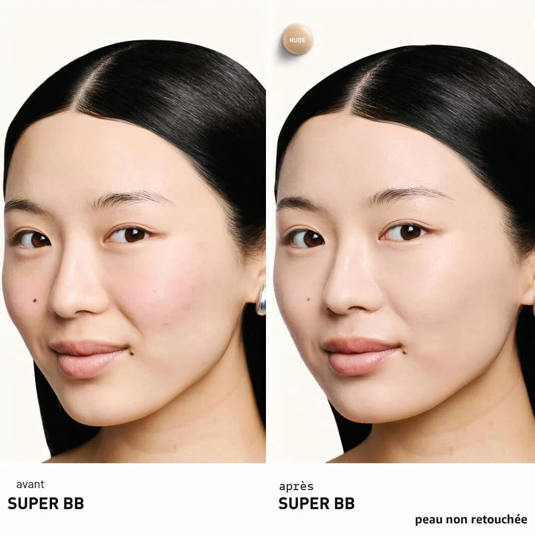 Erborian Super BB Crème au Ginseng Soin du Visage Teinté Haute Couvrance SPF 20 Cosmétique Coréen