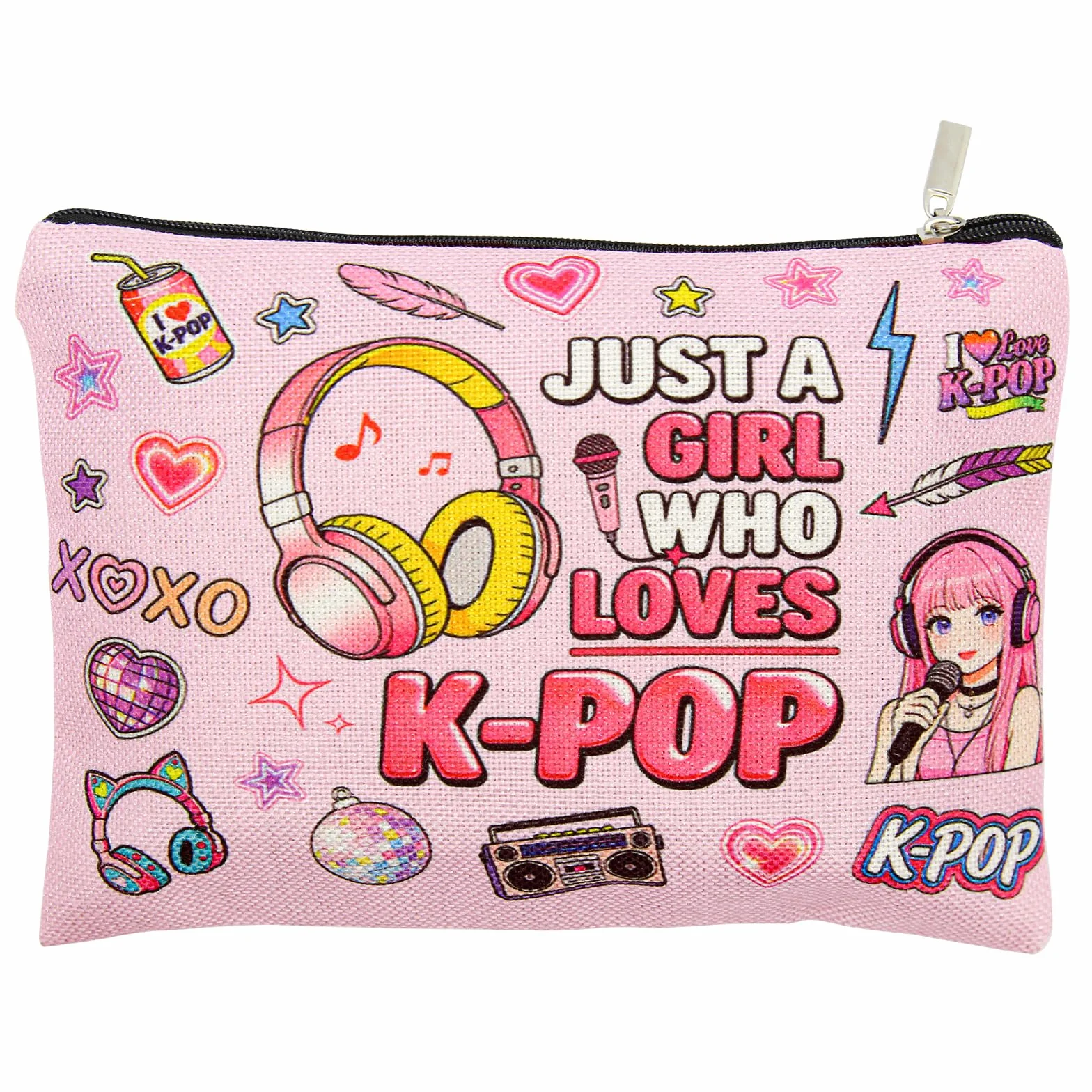 Trousse de Maquillage Kpop 1 pièce Cadeau Musical Filles Fans K-Pop
