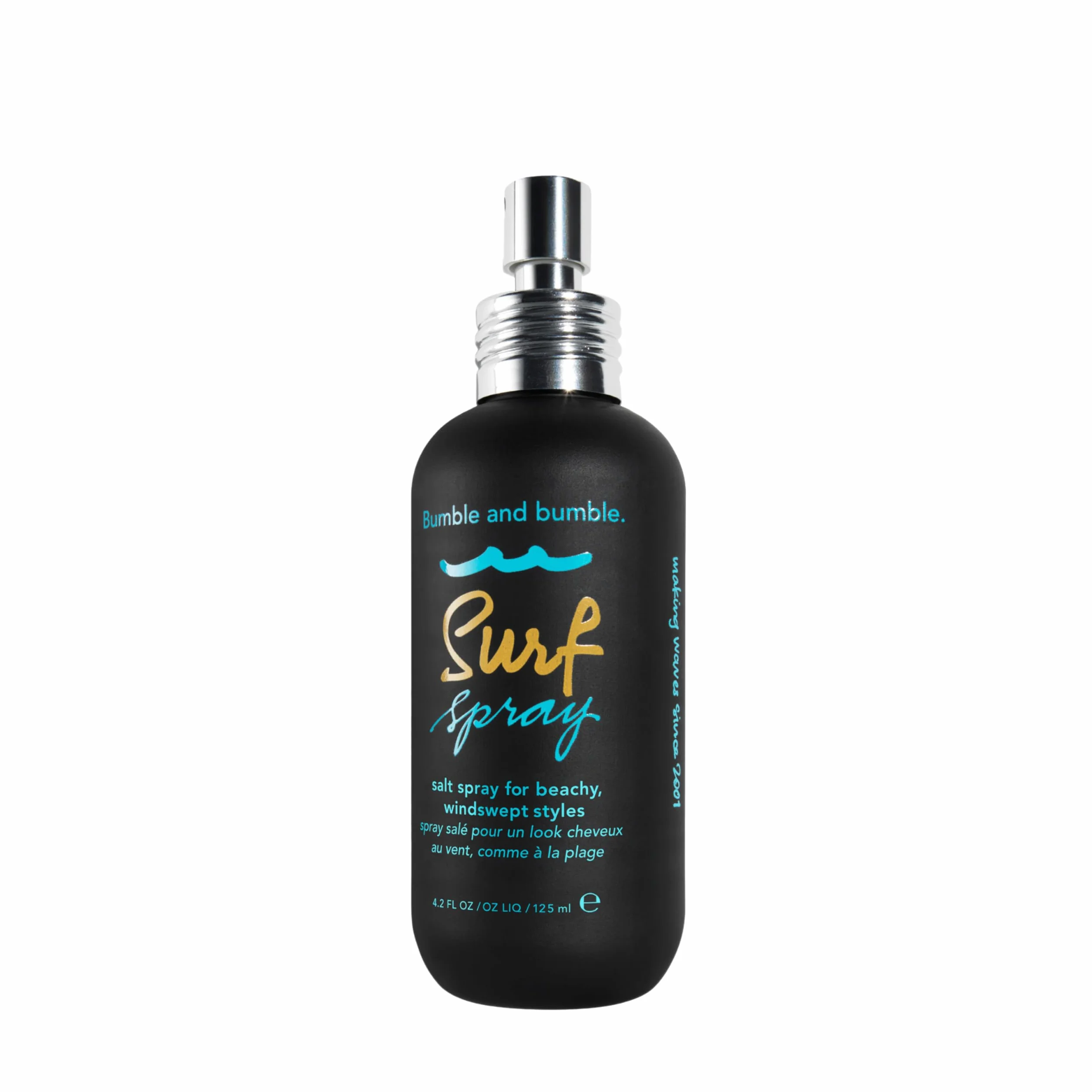 Bumble and bumble. Surf Spray salé effet retour de plage | Volumateur & Texturisant | Apporte volume, texture aux cheveux + Fini mat | Cheveux ondulés, lisses