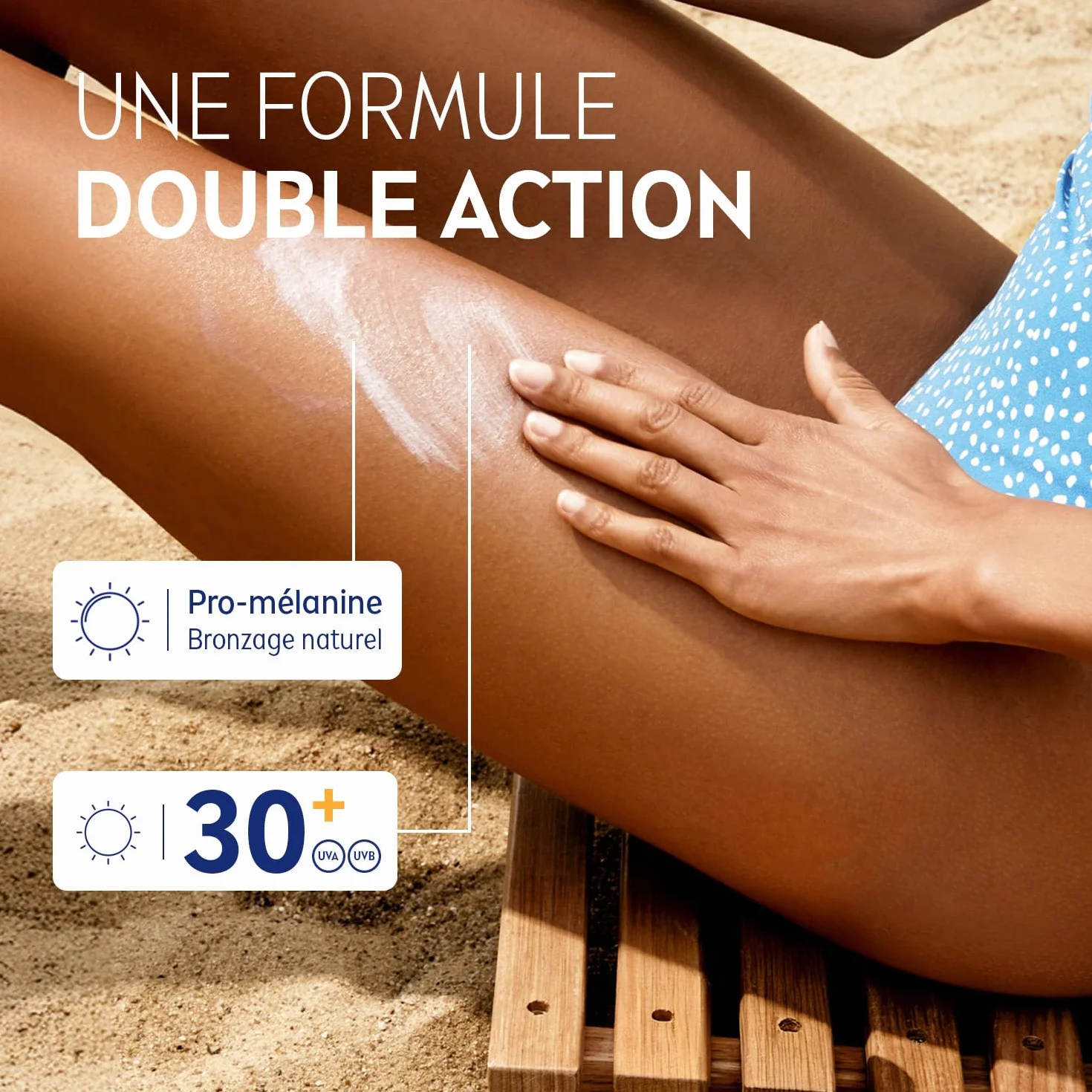 NIVEA SUN Spray Solaire Activateur de Bronzage Protect & Bronze FPS 30 200 ml Protection UVA/UVB
