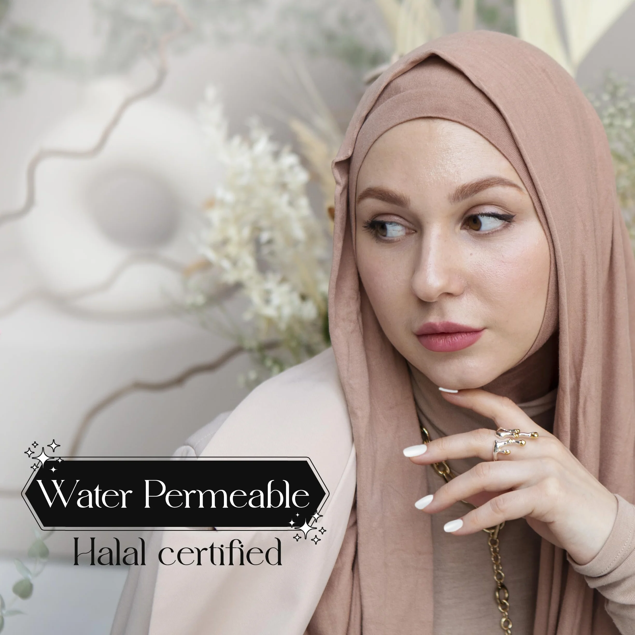Hasna Paris Vernis à Ongles Halal 6ml Blanc Brillance Longue Tenue