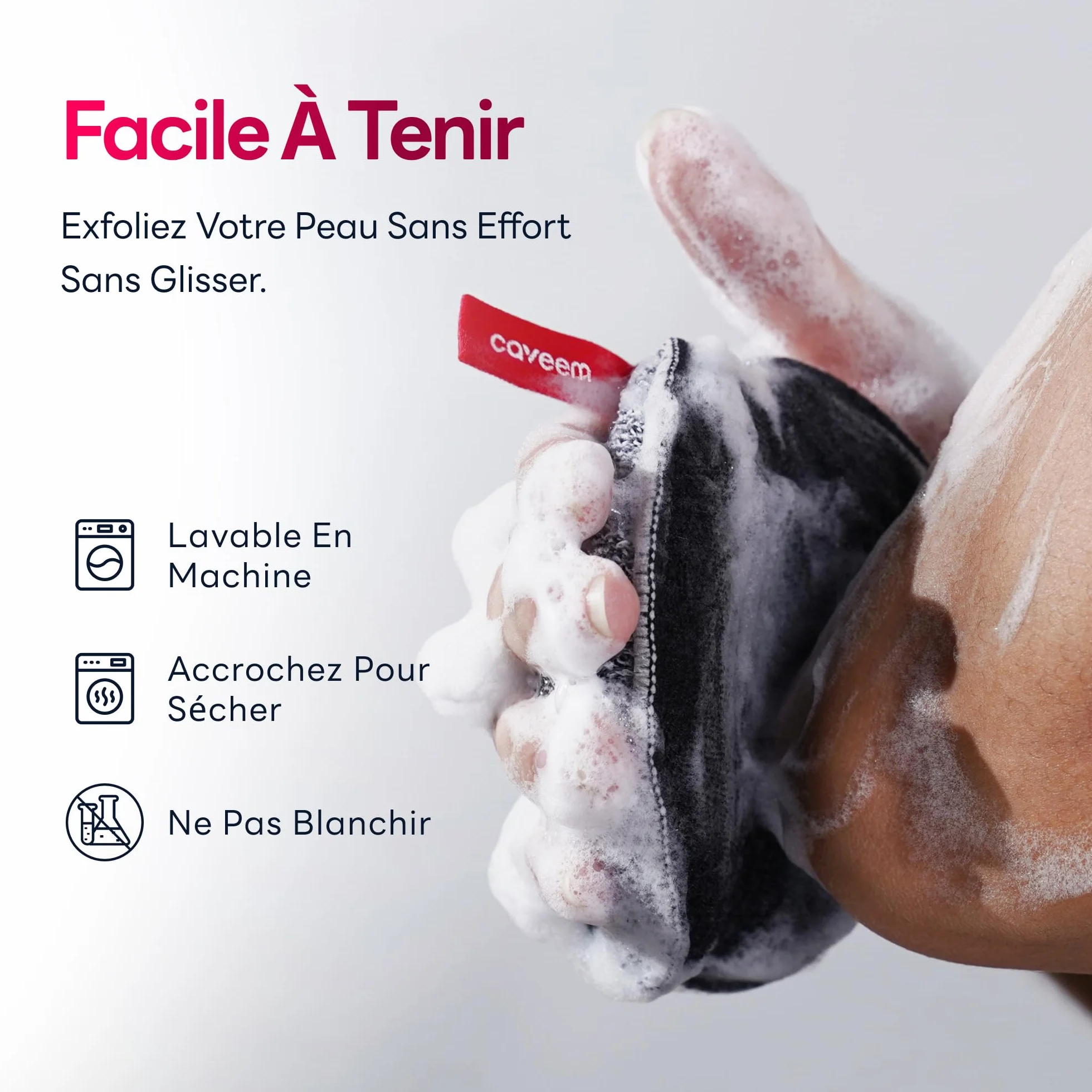 Caveem Éponge exfoliante corps lot de 2