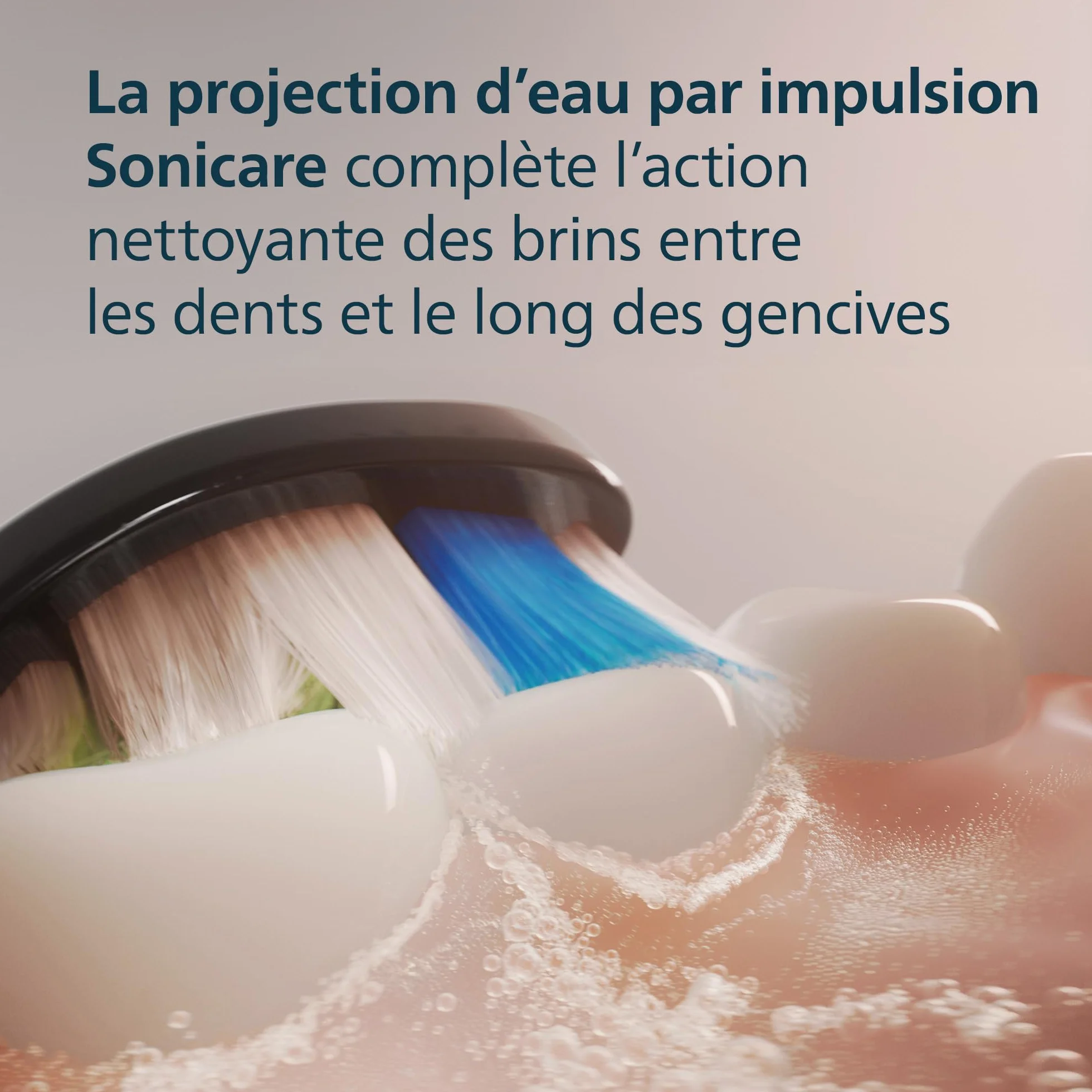 Philips Sonicare W2 Optimal White Têtes de brosse à dents rechange noir lot 8 HX6068/88