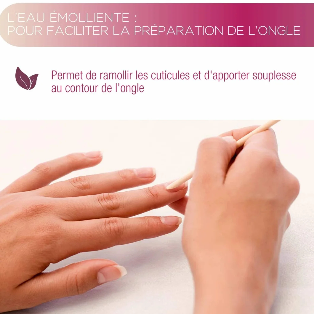 Emollient Water Cuticle Softener Gentle Lily of the Valley 200ml French Artisan Made