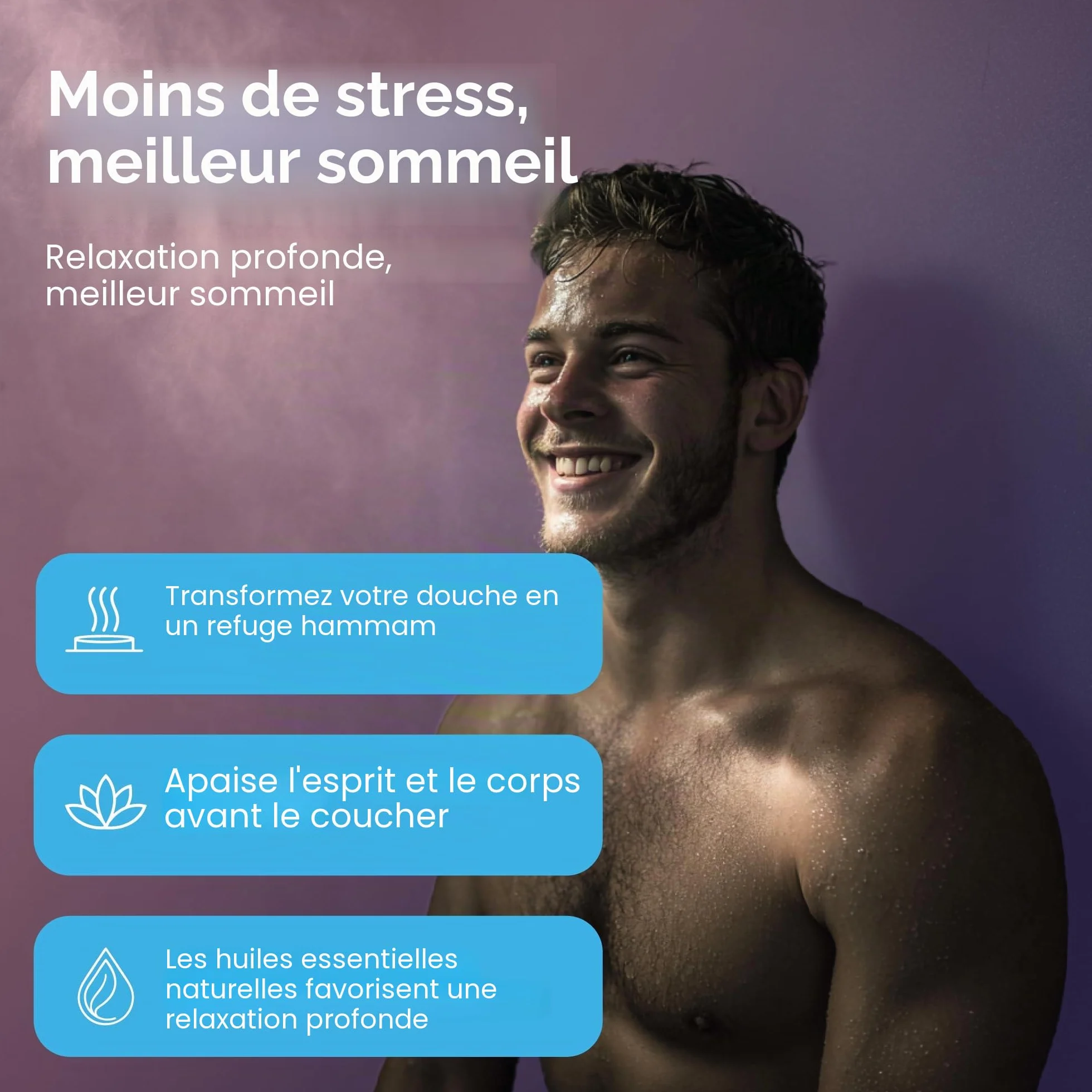 Body Restore Shower Steamers Aromatherapy 6 Pack Relaxation Gifts Stress Relief Self Care