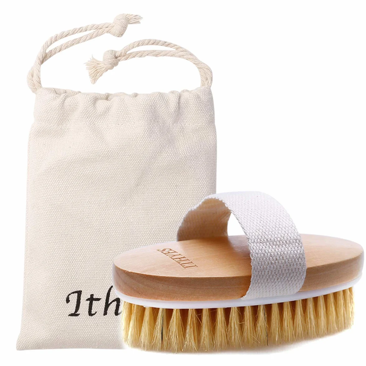 Brosse exfoliante naturelle pour le corps élimine cellulites peau morte
