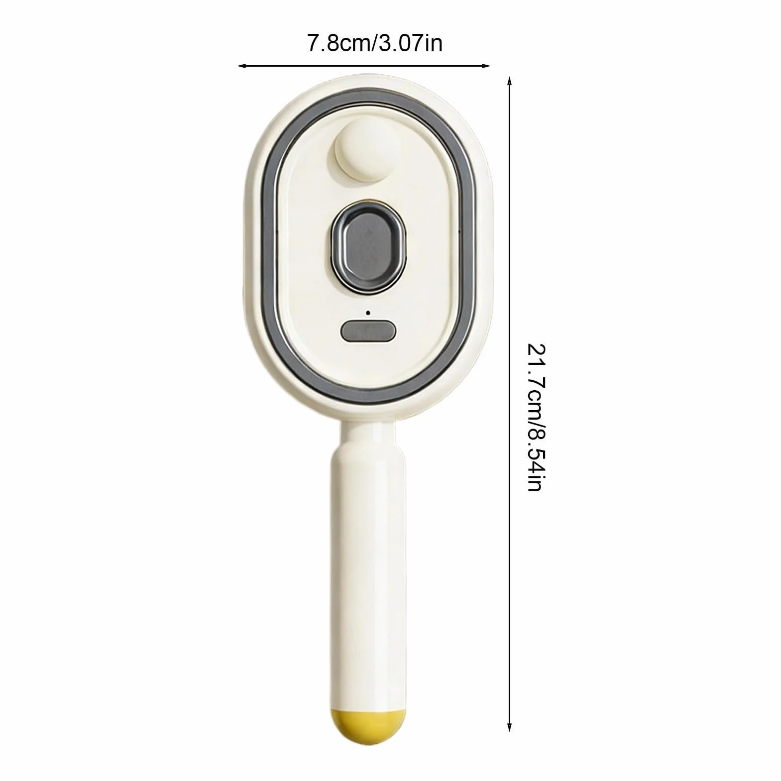 Brosse À Vapeur Électrique Pour Cheveux 2 En 1 Lissante Avec Huile Et Verre Doseur