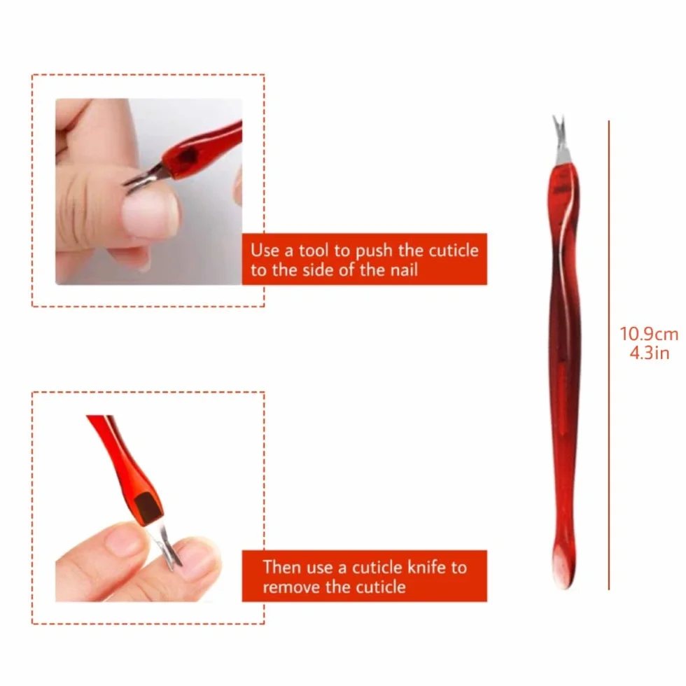 Limes à Ongles Professionnelles 5 Pièces Double Face pour Manucure