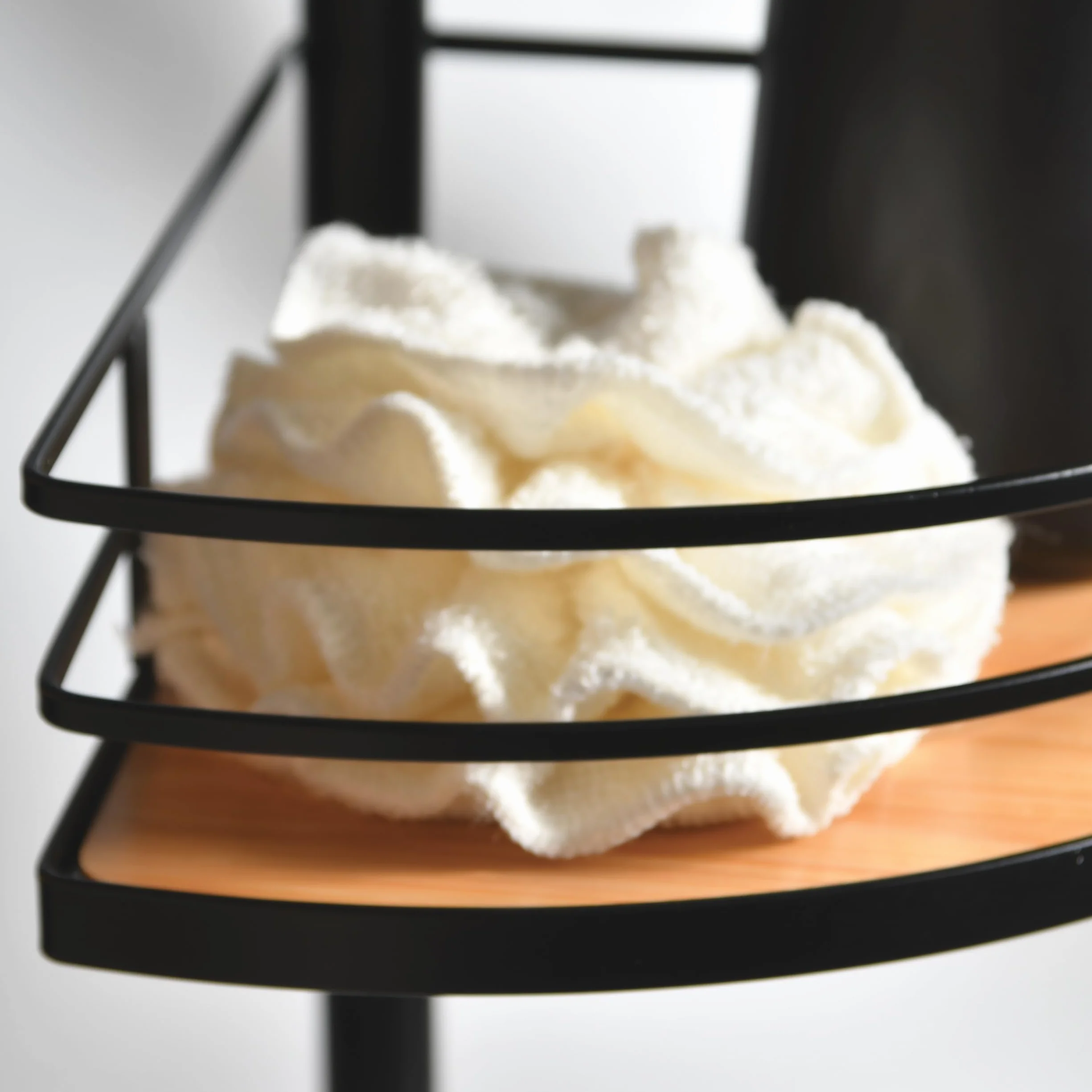 Fleur DE Douche en Fibre DE Bambou ET Coton