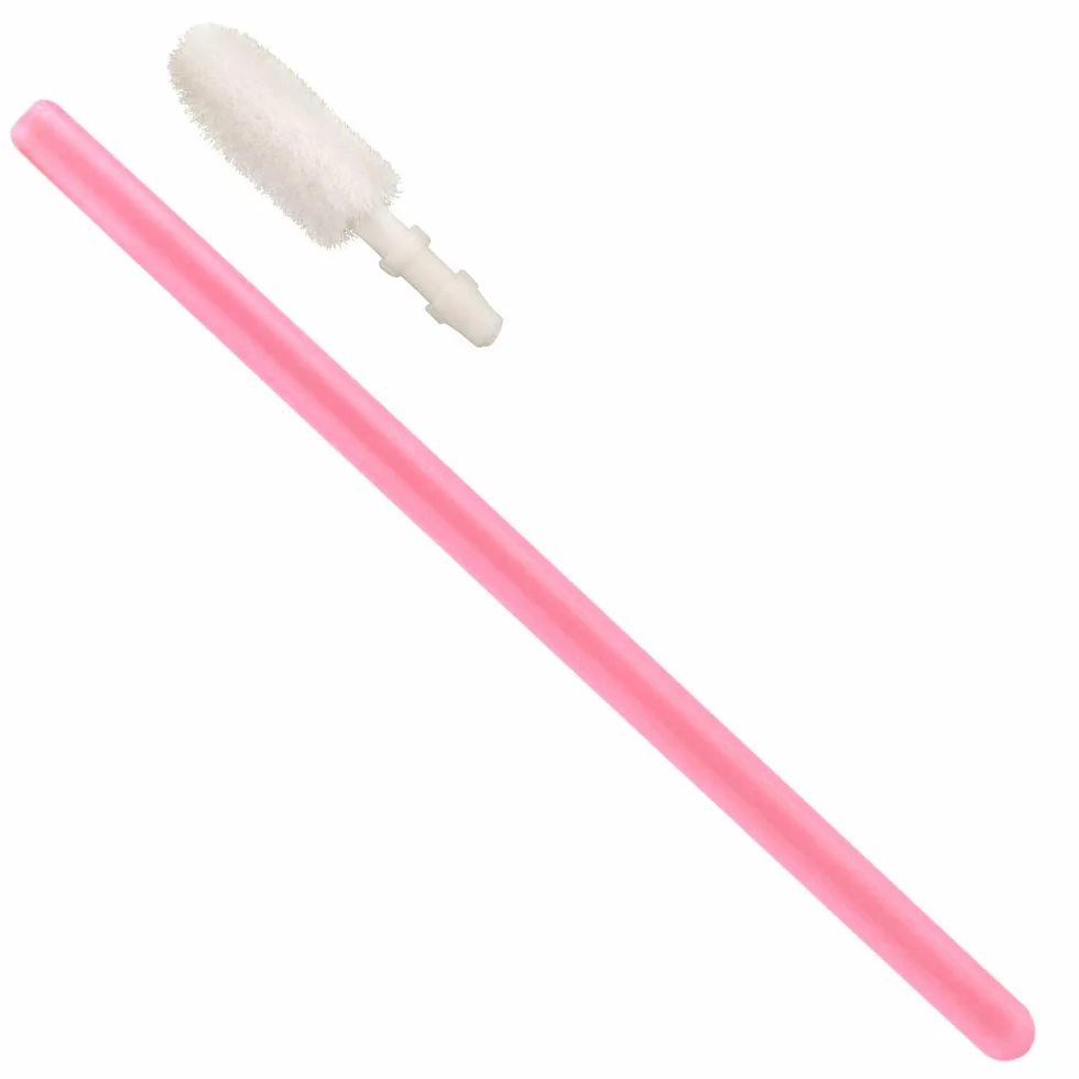 G2PLUS Pinceaux Lèvre Jetables Applicateur Batonnet Brosse à Lèvres Lip Brush Kit Maquillage Rose