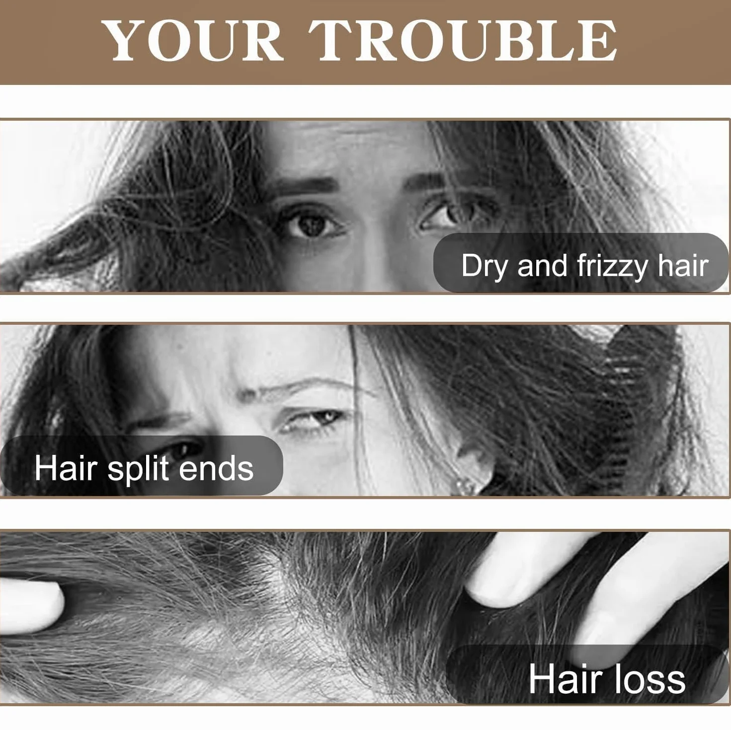 Huile de Batana pour la Croissance des Cheveux, Pâte d'huile de Batana 100% brute, Shampoing anti-chute, Renforce les cheveux naturellement, Prévient les frisottis, Convient à tous types de cheveux