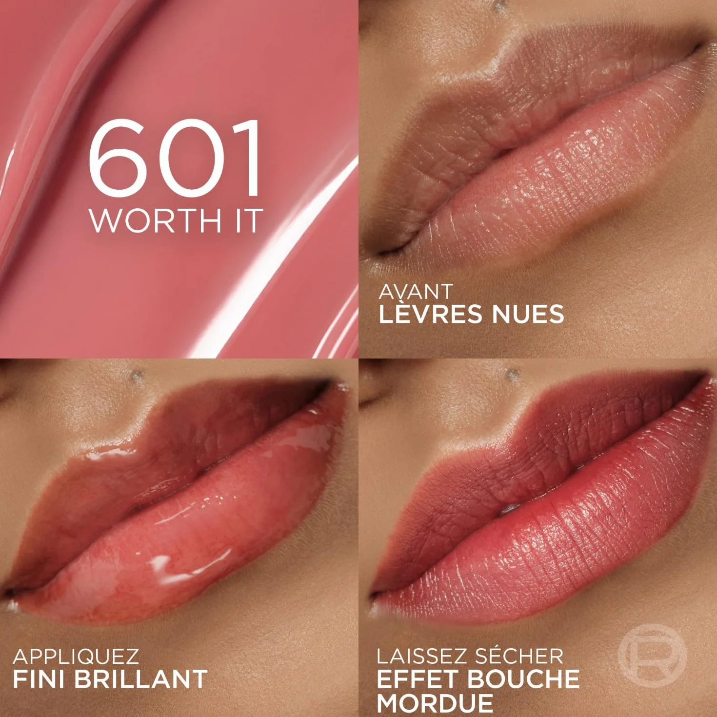 L'Oréal Paris Hyaluron Tint Encre à Lèvres Multi-Usages Teinte Worth It