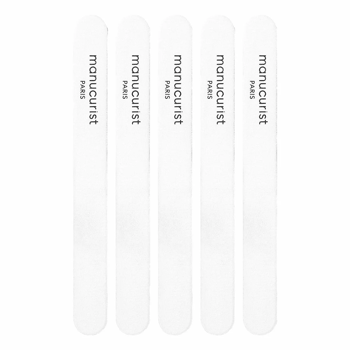Lot de 5 Limes à Ongles Professionnelles Double Face 100/180 Réutilisables
