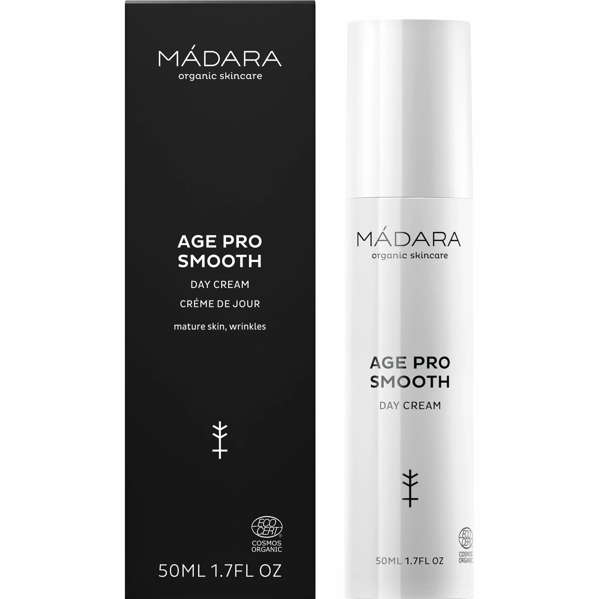MÁDARA Crème Jour Hydratante Fermeté Hyaluronique 50 ml Visage Naturel