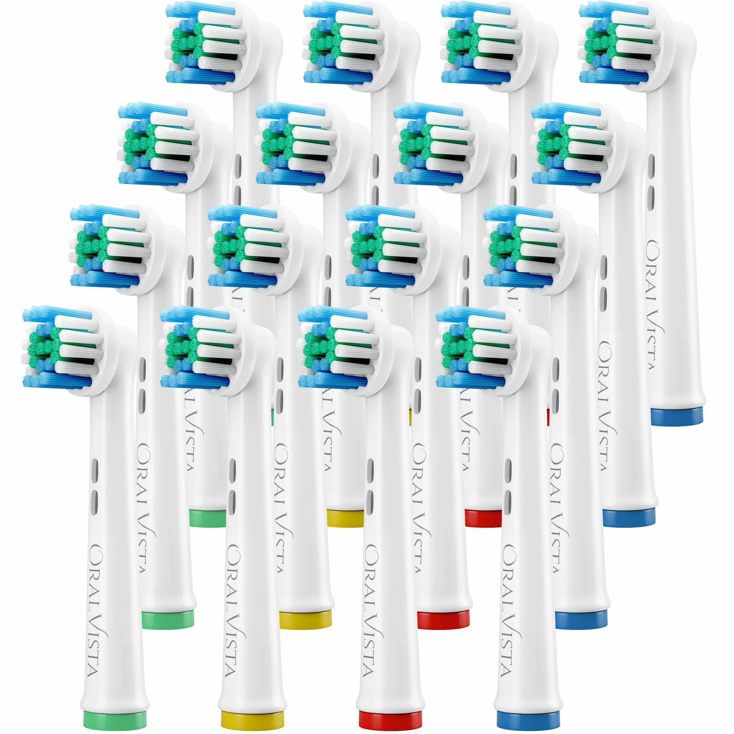 Brossette Oral-B Compatibles 16-Pack Tête Brosse à Dent Rechange pour Gencives Sensibles