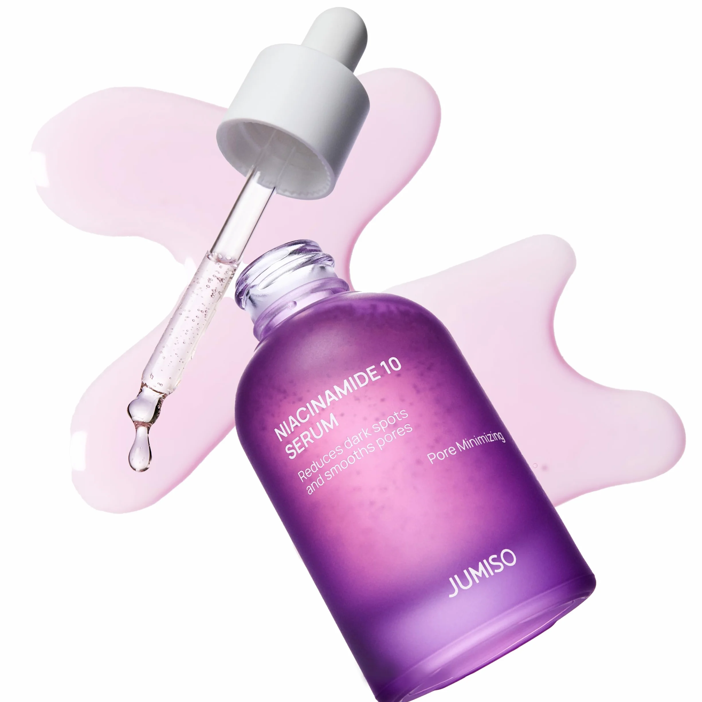 JUMISO Sérum anti-taches brunes 10 % niacinamide - TXA + glutathion - Sérum éclaircissant pour le visage pour un usage quotidien - Gel d'eau sans boulochage - Aide à unifier le teint de la peau