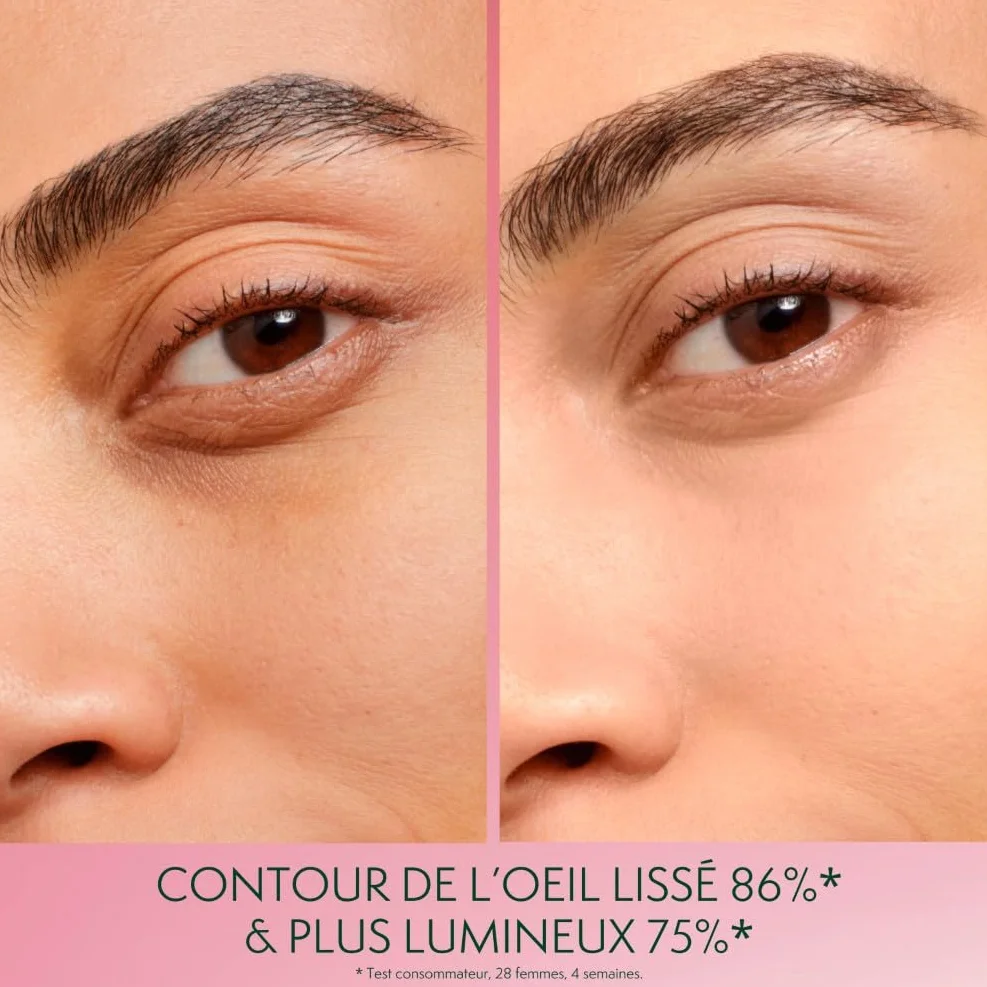 La Provençale Peptide-Éclat Soin Yeux Rose Booster d'Éclat Anti-fatigue 15 ml