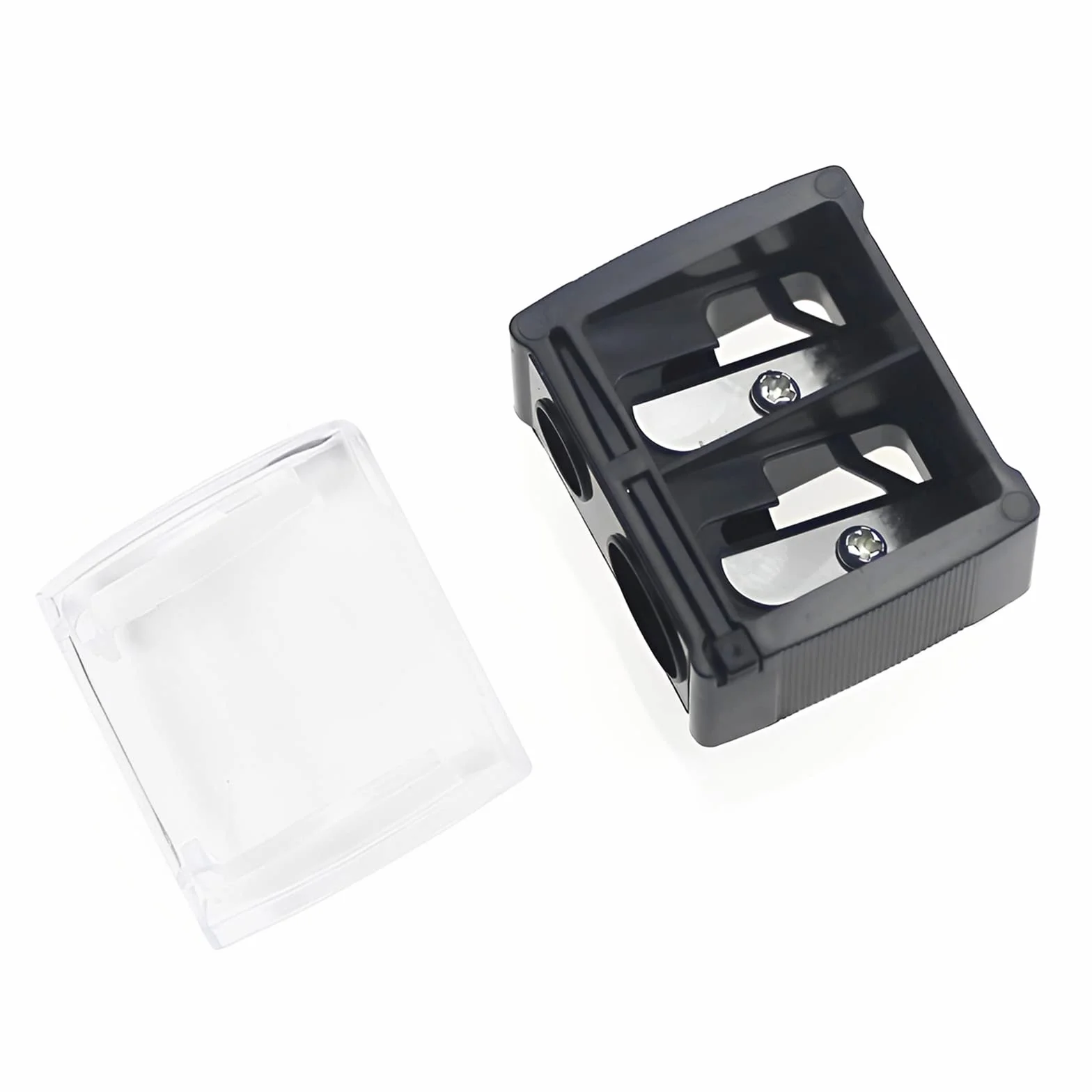 Double Trou Taille-Crayon Maquillage pour Crayons Yeux et Lèvres Standard Jumbo