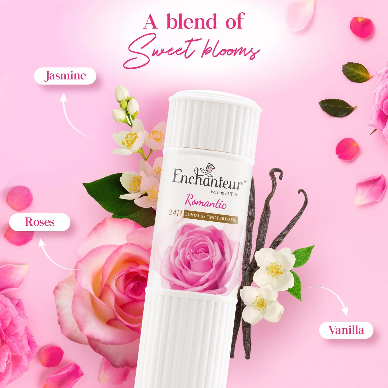 Enchanteur Talc parfumé romantique 250 g