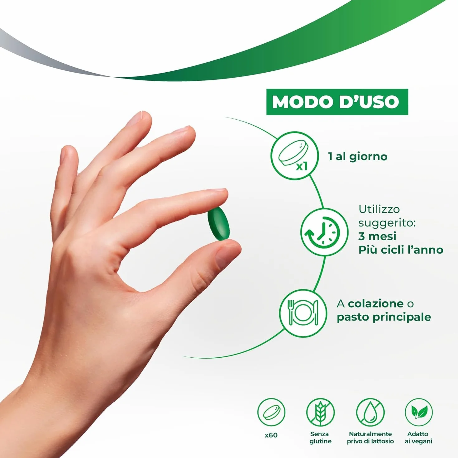 Bioscalin TOTAL •CARE Complément alimentaire avec actifs naturels, pour cheveux, cuir et ongles plus forts, pour femme et homme, sans gluten, 90 comprimés